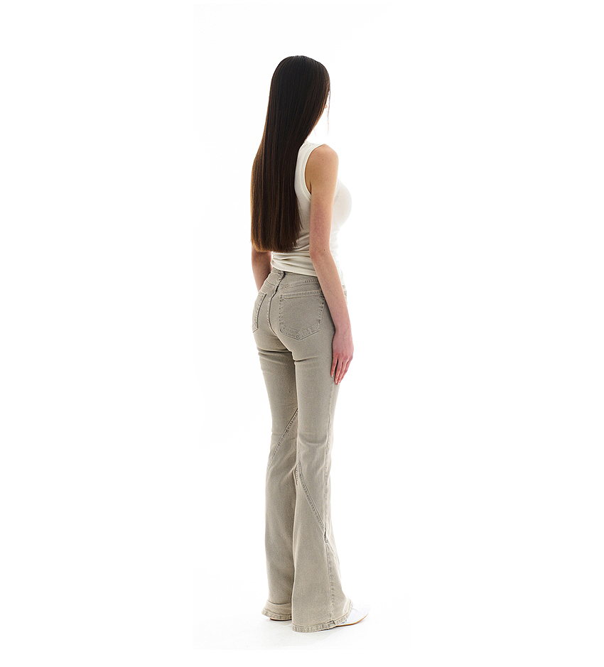 Guse Slit-detailed Bootcut Pants