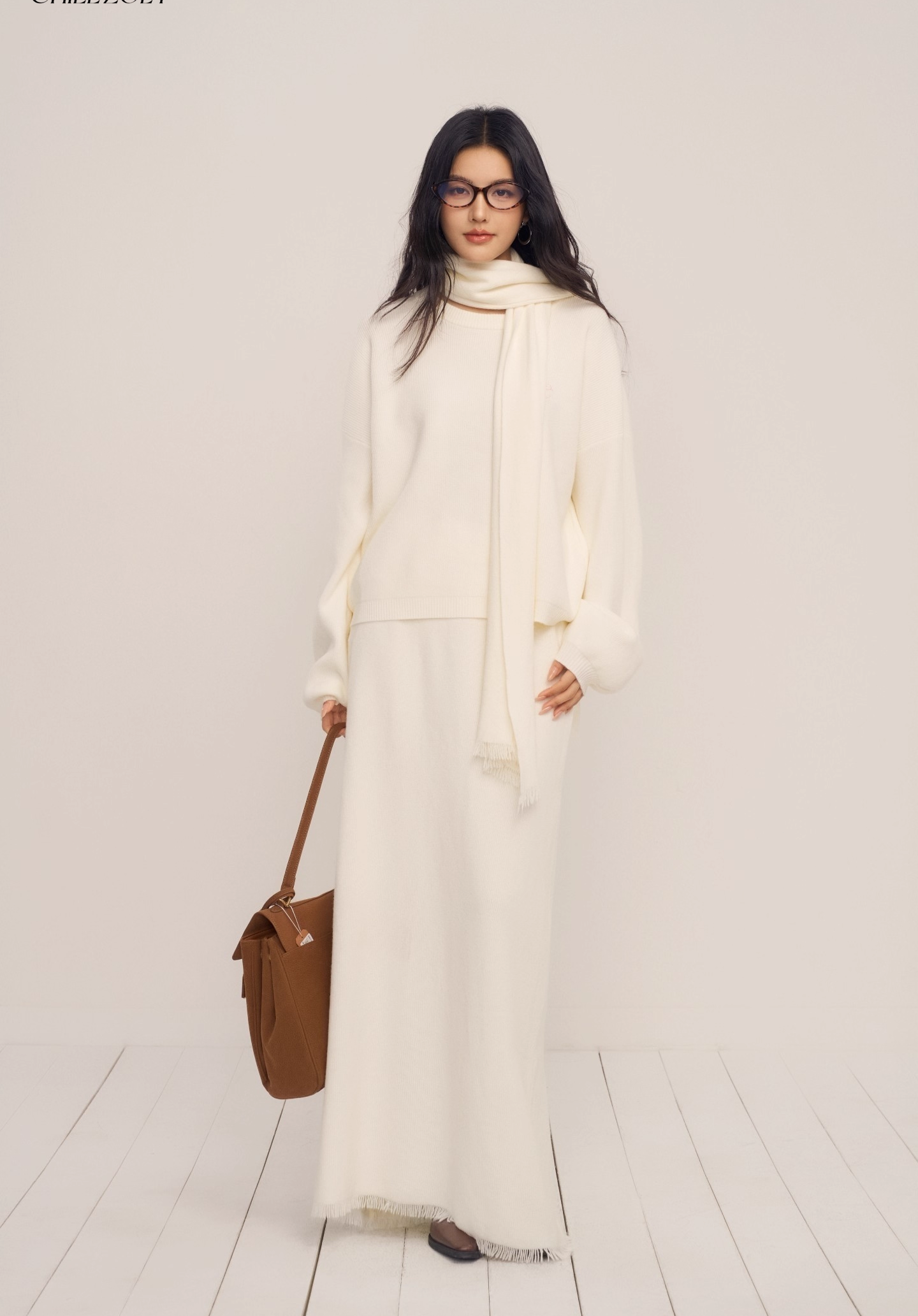 Chill Zoey M690269 Cloud Knit Winter Set(2color)