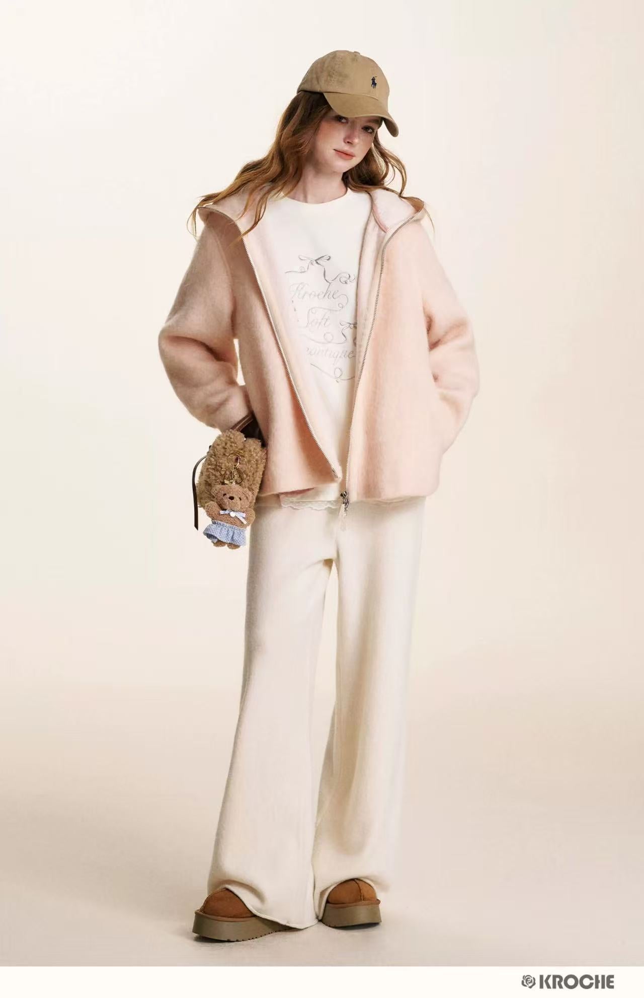 Kroche Lace long sleeved T-shirt
