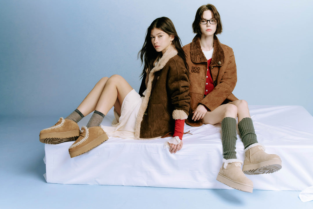 OZLANA UGG OZ0016 FURY ESTELA LOGO ULTRA MINI PLATFORM