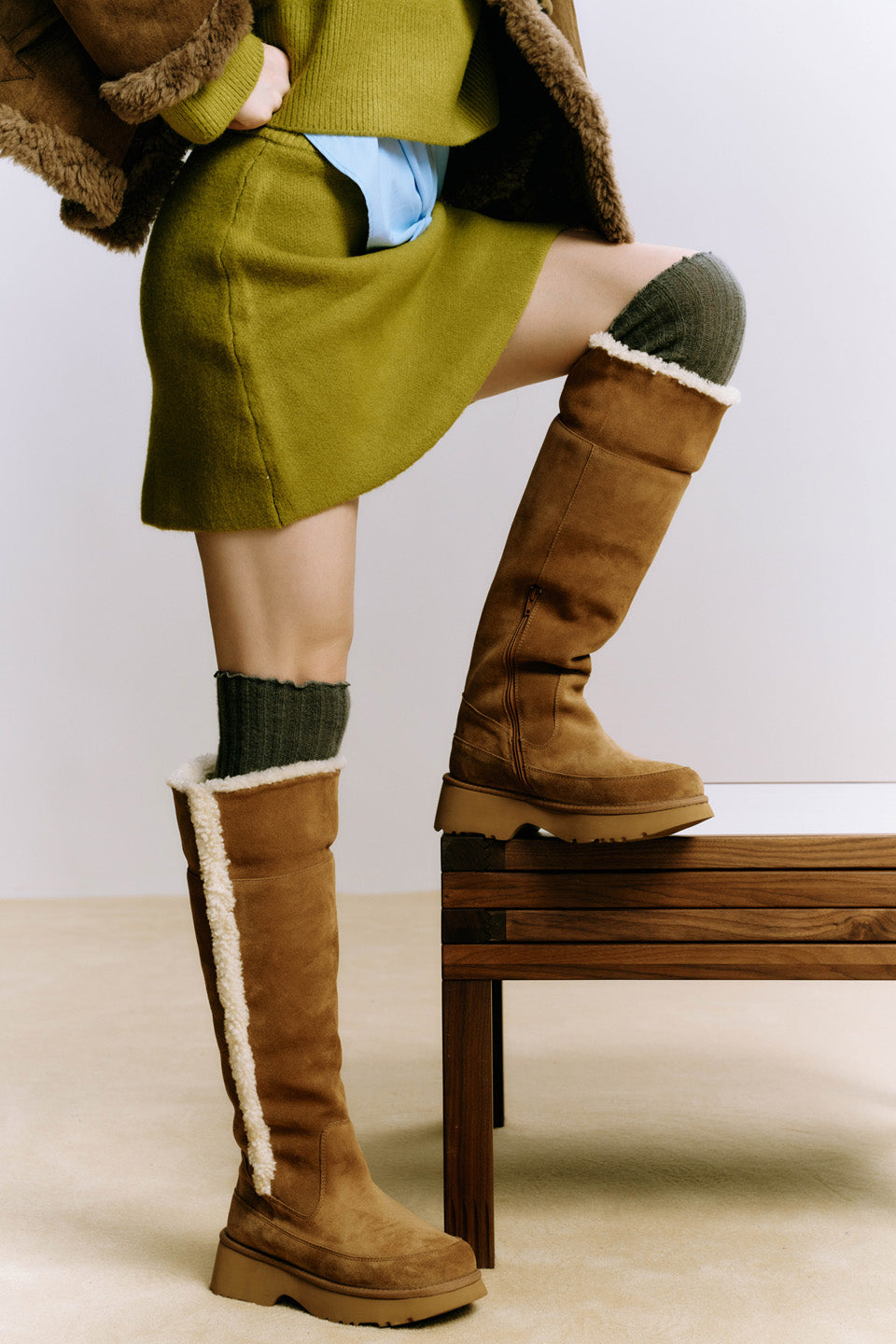 OZLANA UGG OZ0024 HEARLING LONG NEW HEIGHTS