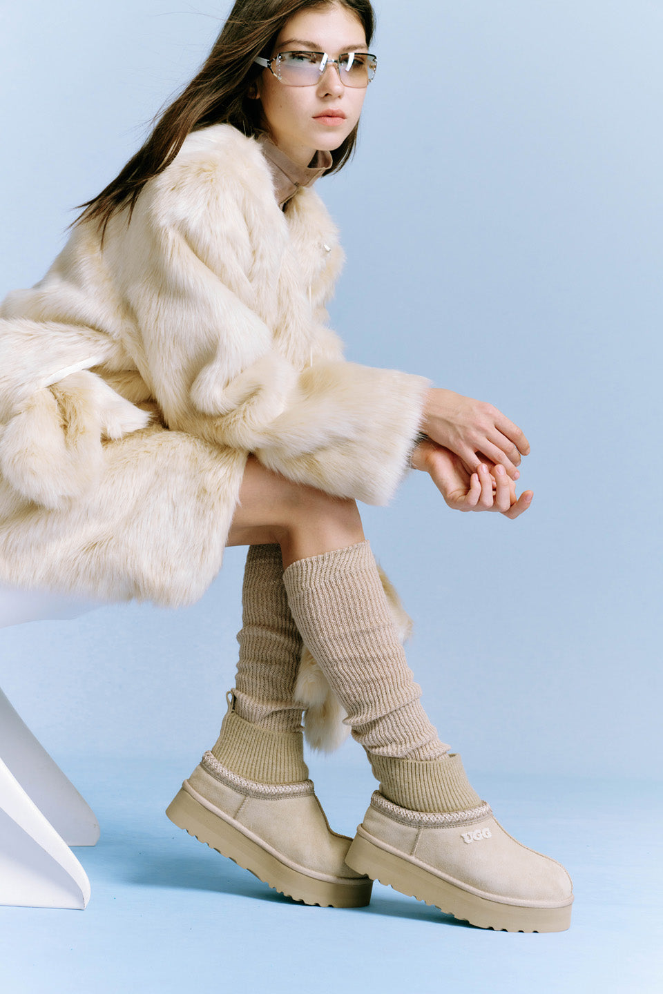 OZLANA UGG OZ1008 CLASSIC LOGO STOCKING TAZZ