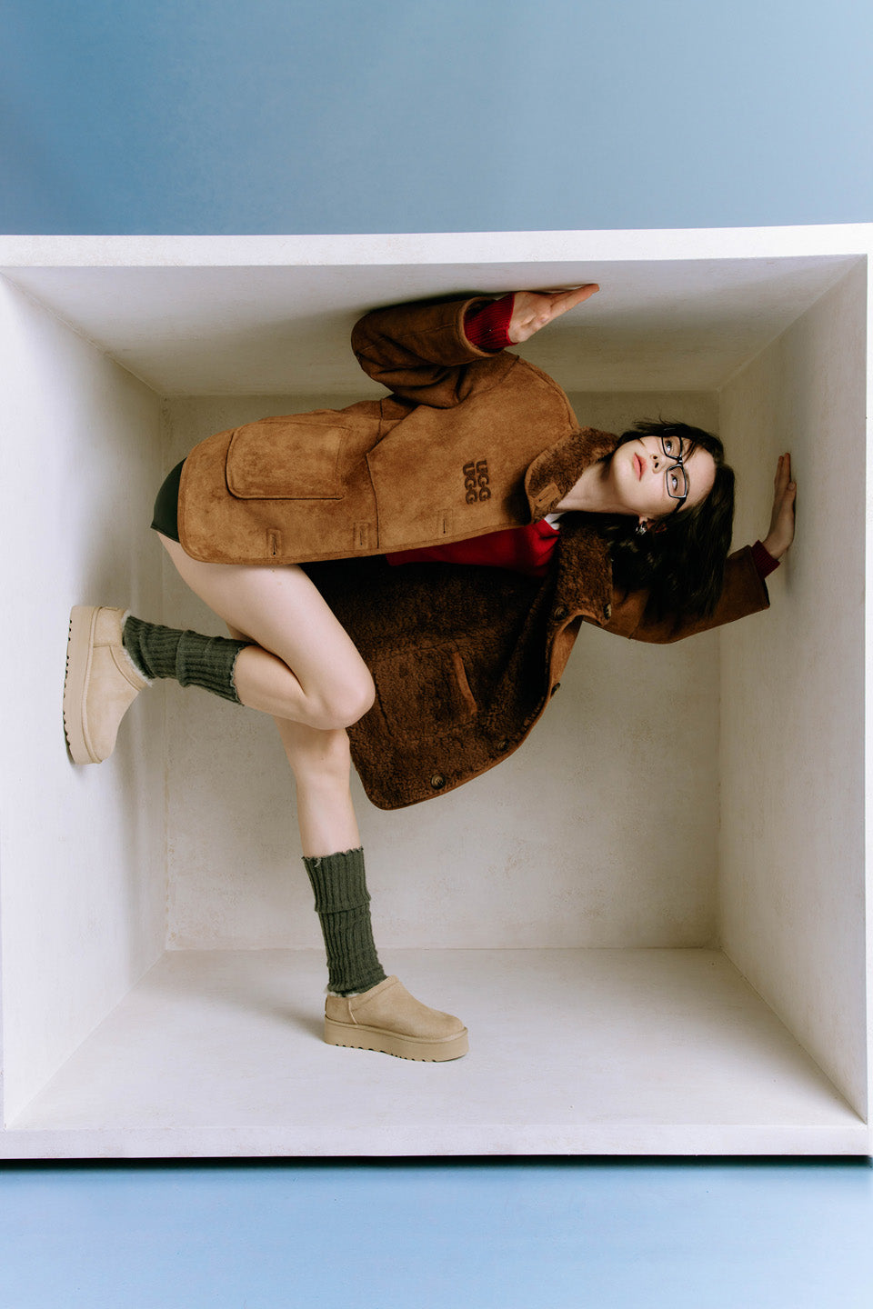 OZLANA OZ0005 UGG CLASSIC MICRO PLATFORM