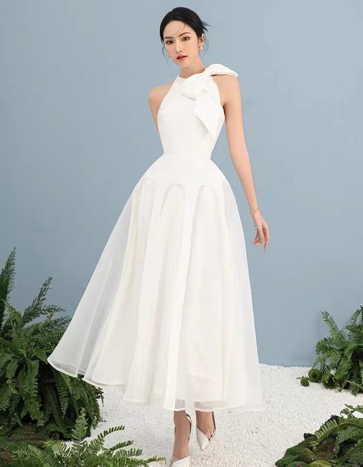 CICI Aura Halter Neck Midi Dress