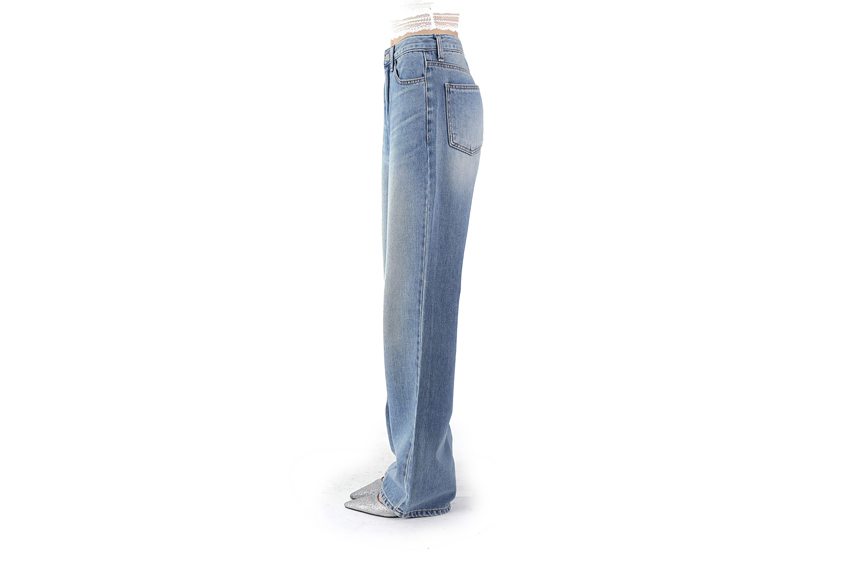 Guse Soft Unwashed Denim Trousers