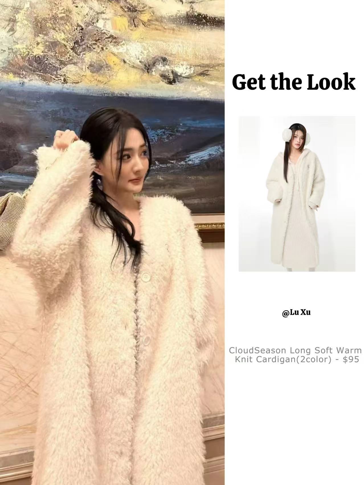 Cloud Season Long Soft Warm Knit Cardigan