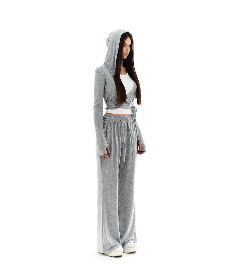 Guse Wrap Hoodie Set (3color)