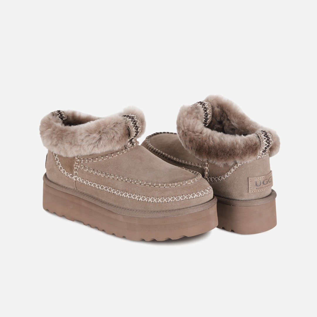 OZLANA UGG OZ0023 CLASSIC MINI ALPINE PLATFORM