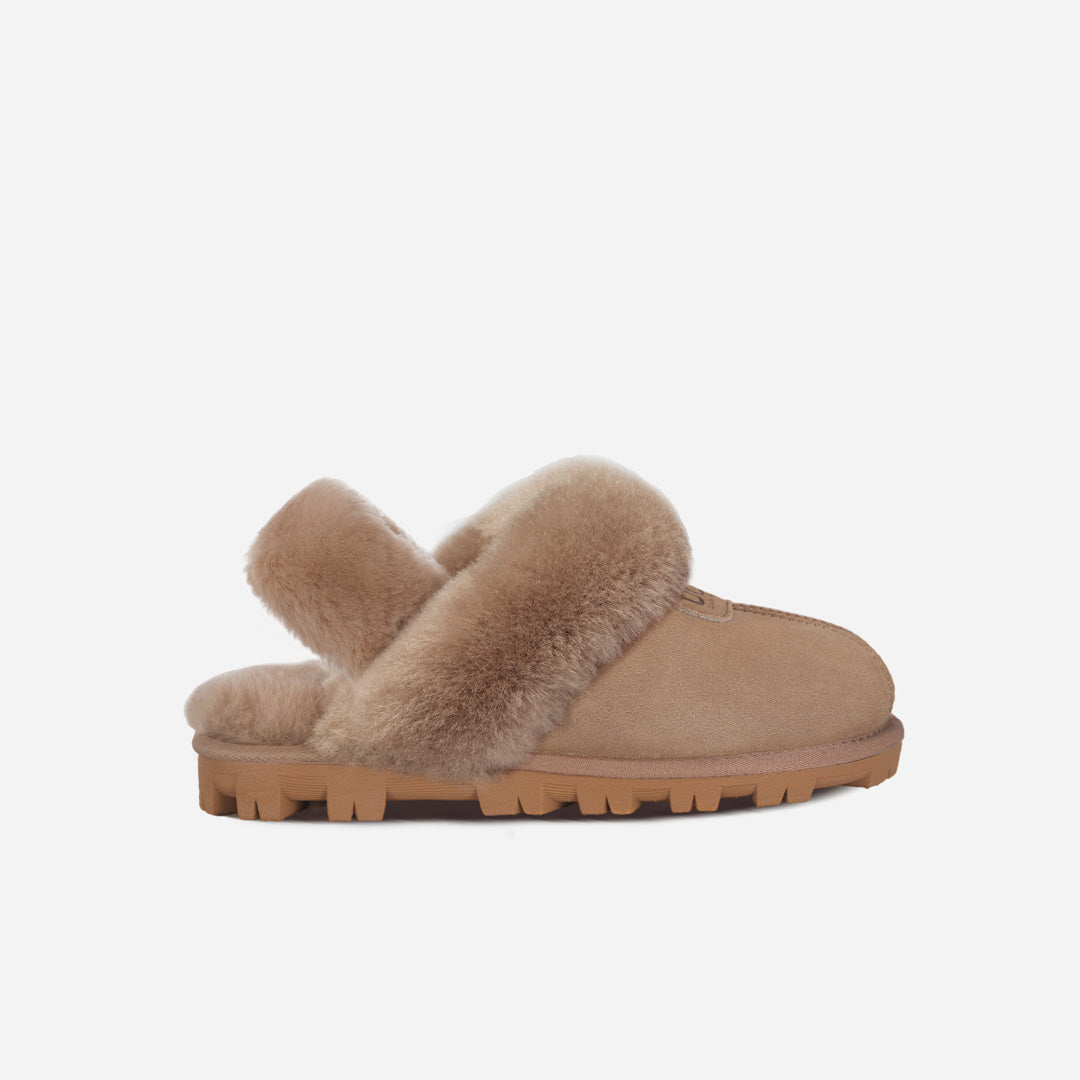 OZLANA UGG OZ3001 CLASSIC COQUETTE SLIPPER (DETACHABLE FEATURE)