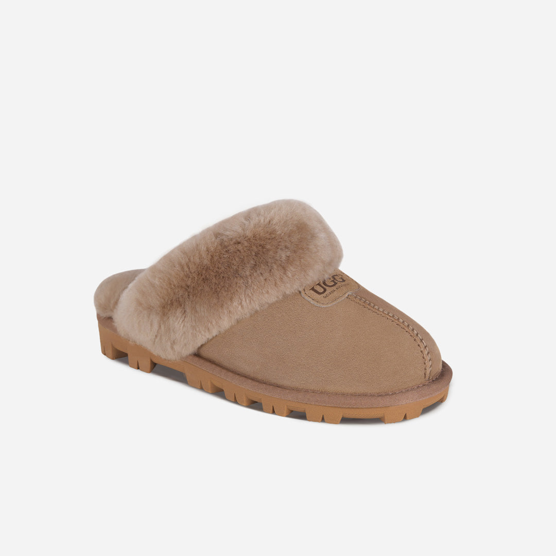OZLANA UGG OZ3001 CLASSIC COQUETTE SLIPPER (DETACHABLE FEATURE)