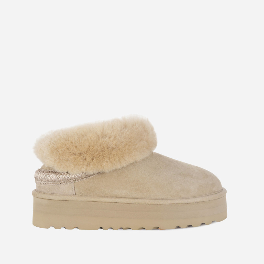 OZLANA UGG OZ0022 CLASSIC MINI CRESCENT PLATFORM