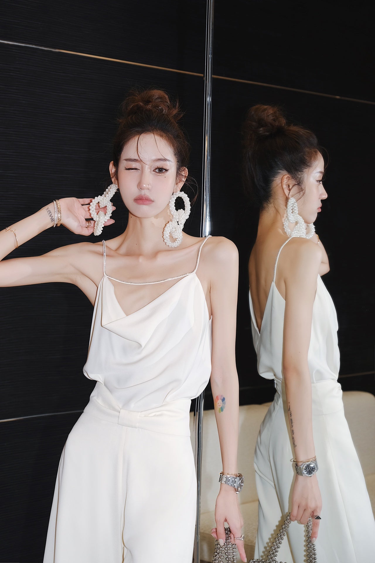 Masion Wester Beige Sling Set