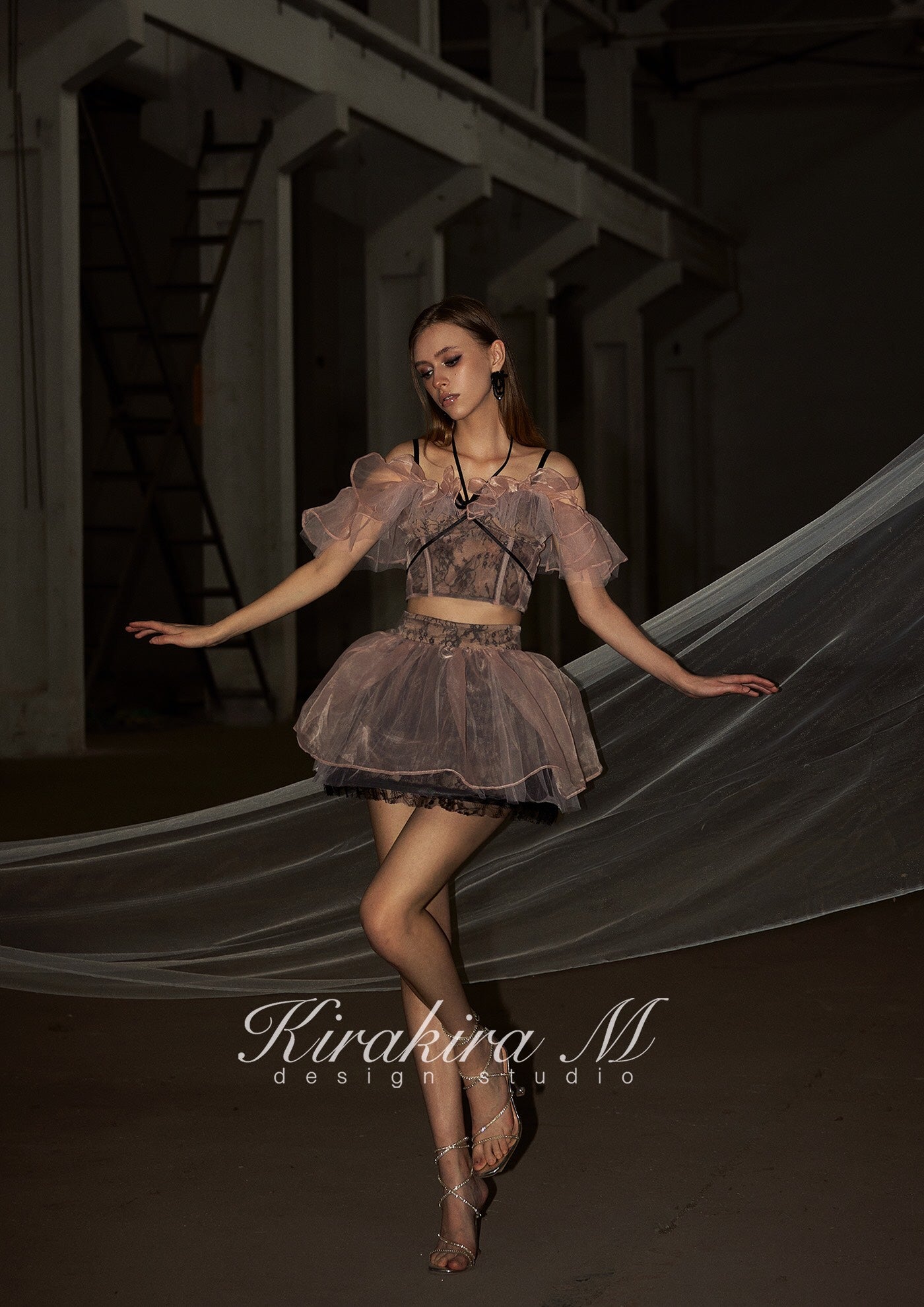 Kirakira.M Tulle tie top OR skirt