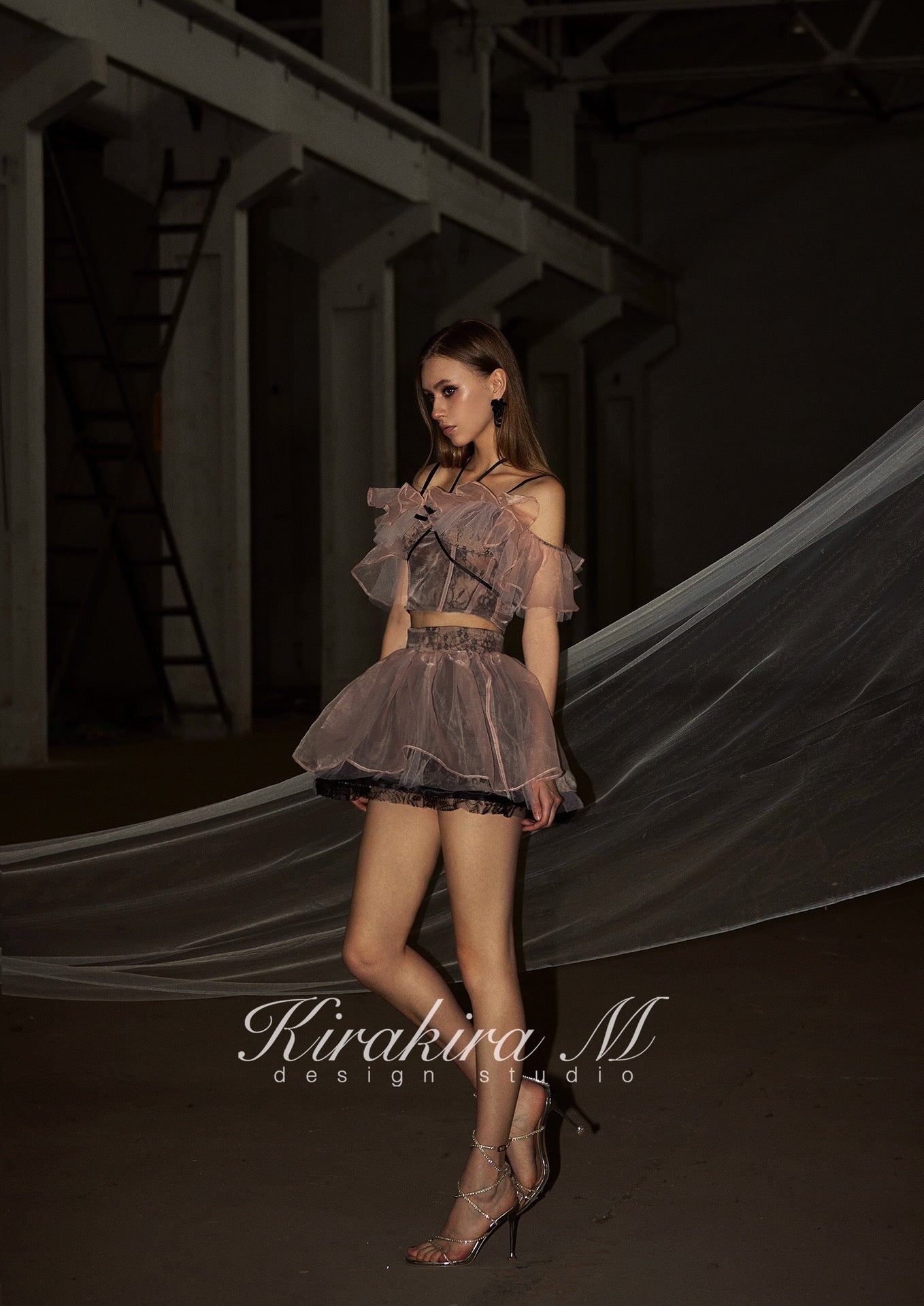 Kirakira.M Tulle tie top OR skirt
