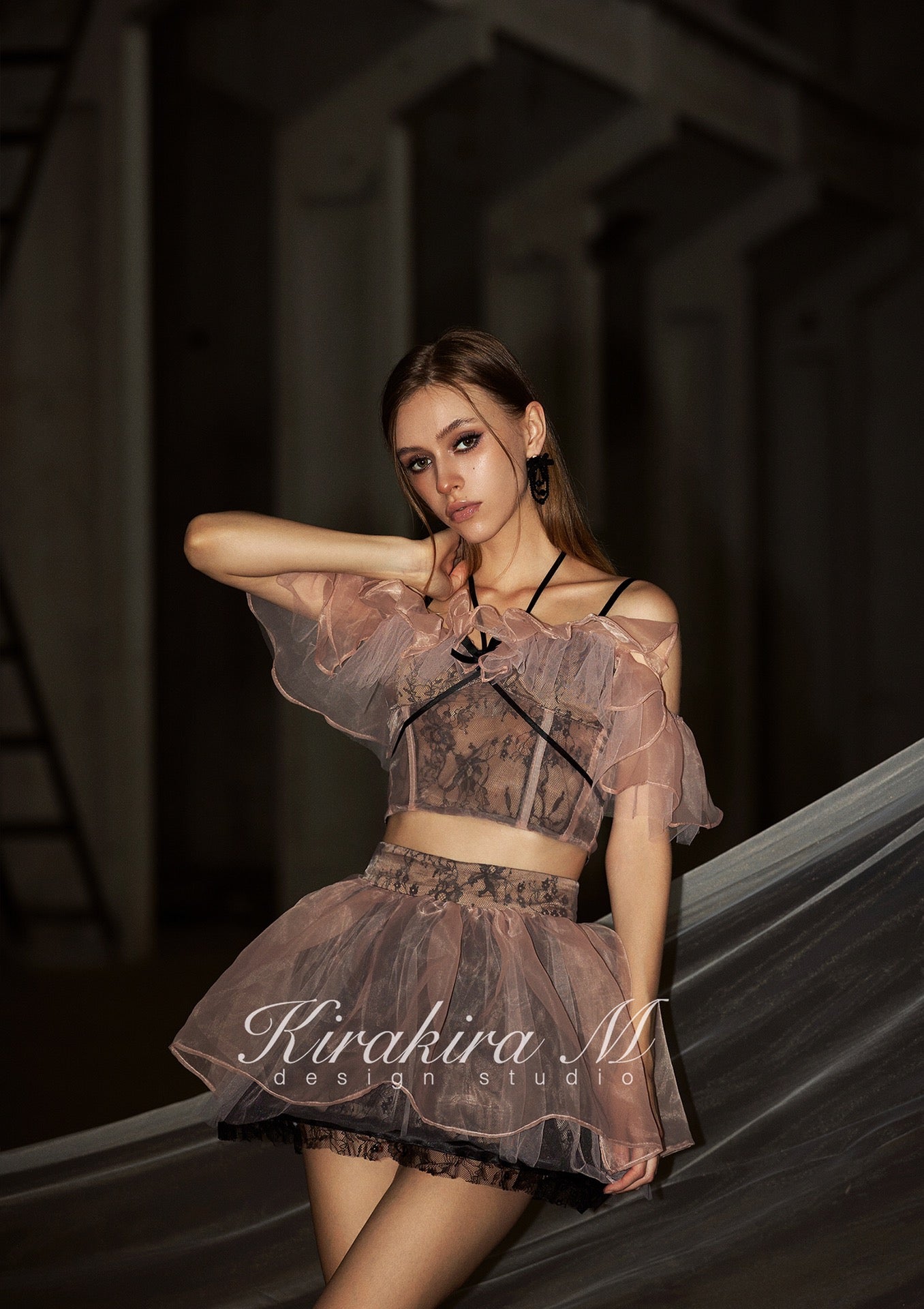 Kirakira.M Tulle tie top OR skirt
