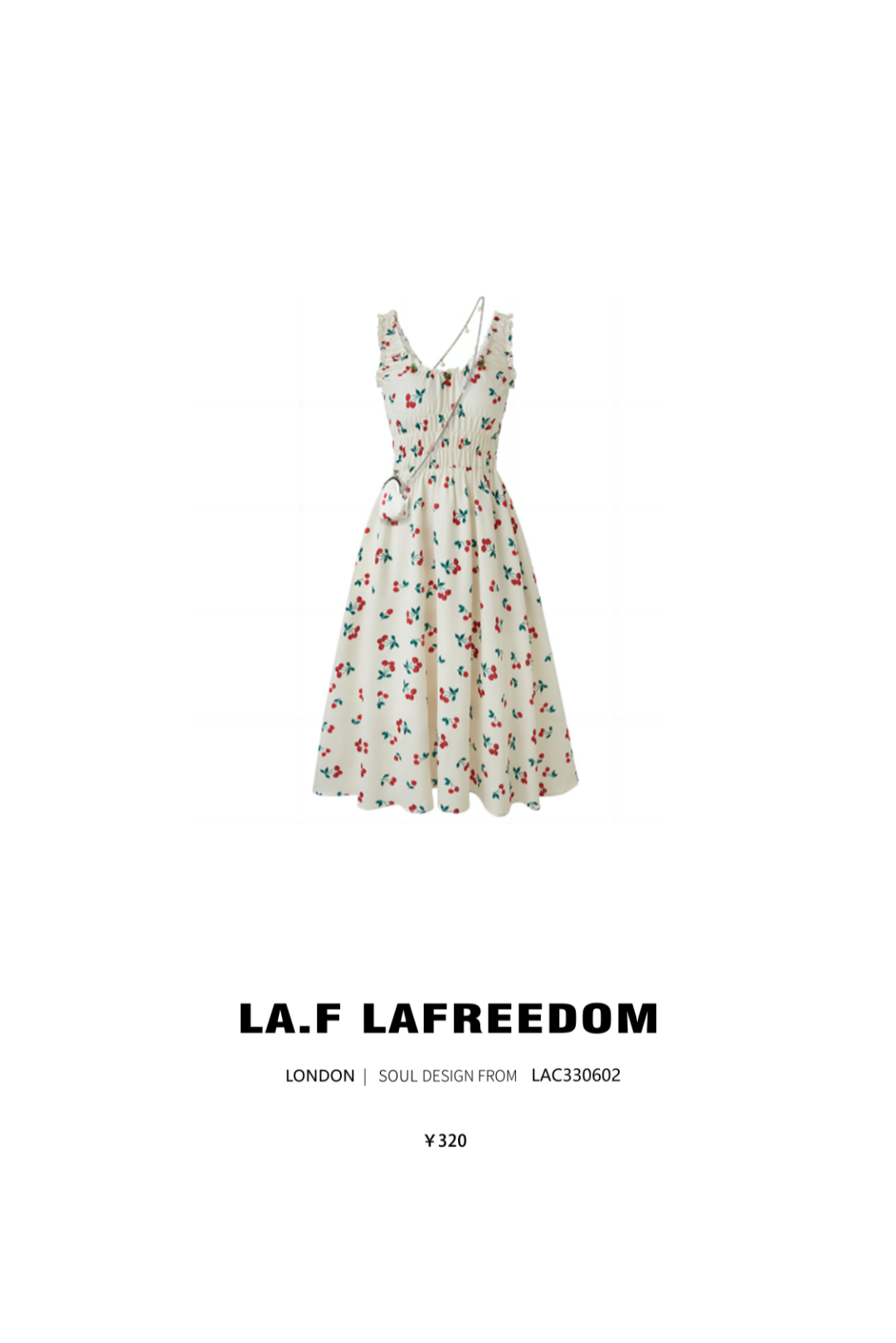 Lafreedom SALE cherry midi-dress