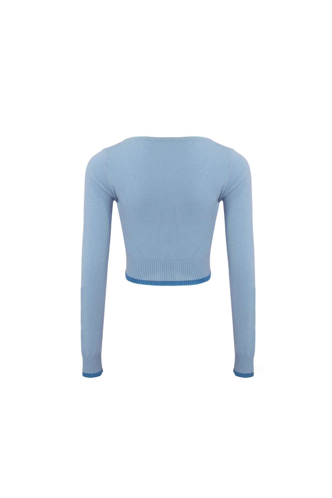 ANN ANDELMAN baby blue Hanging Cardigan