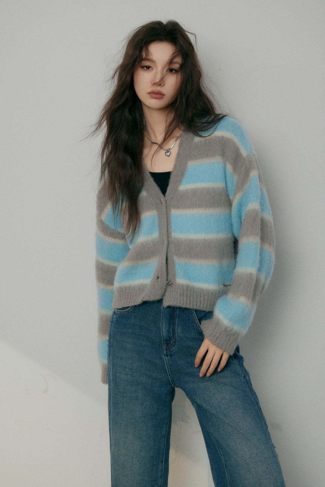 LAFREEDOM Lazy striped jacket