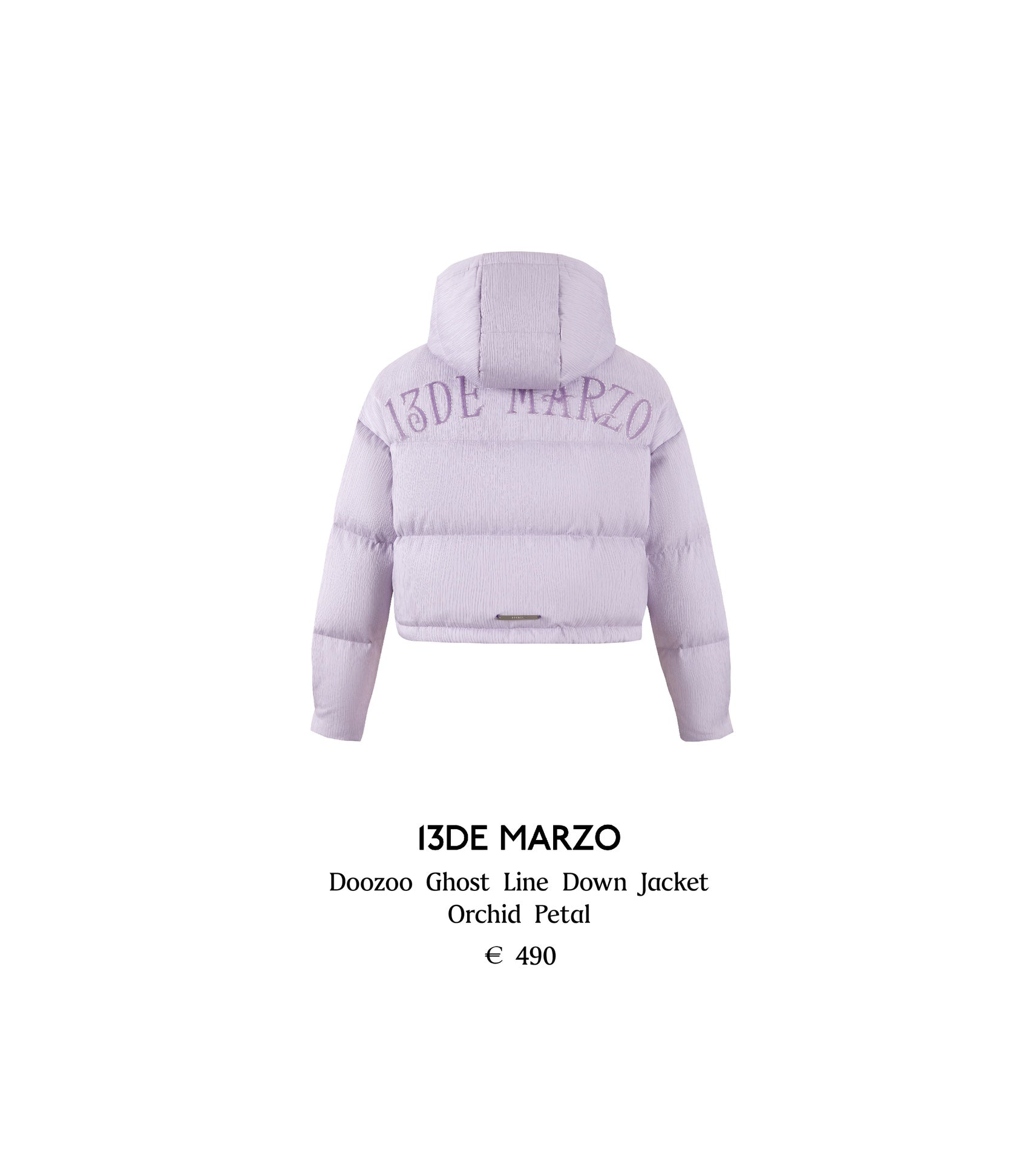 13DE MARZO Doozoo Ghost Line Down Jacket