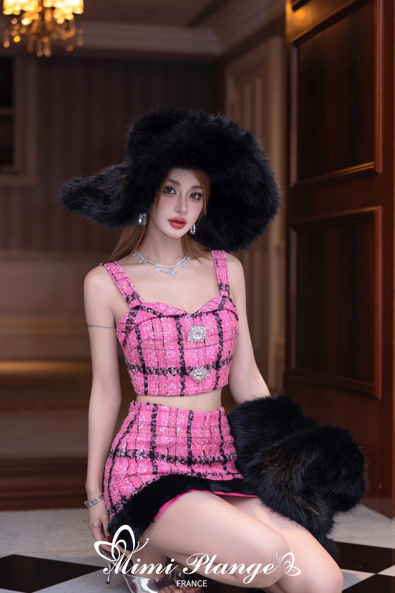 Mimi Plange WINTER CONCERTO Rose Pink Set