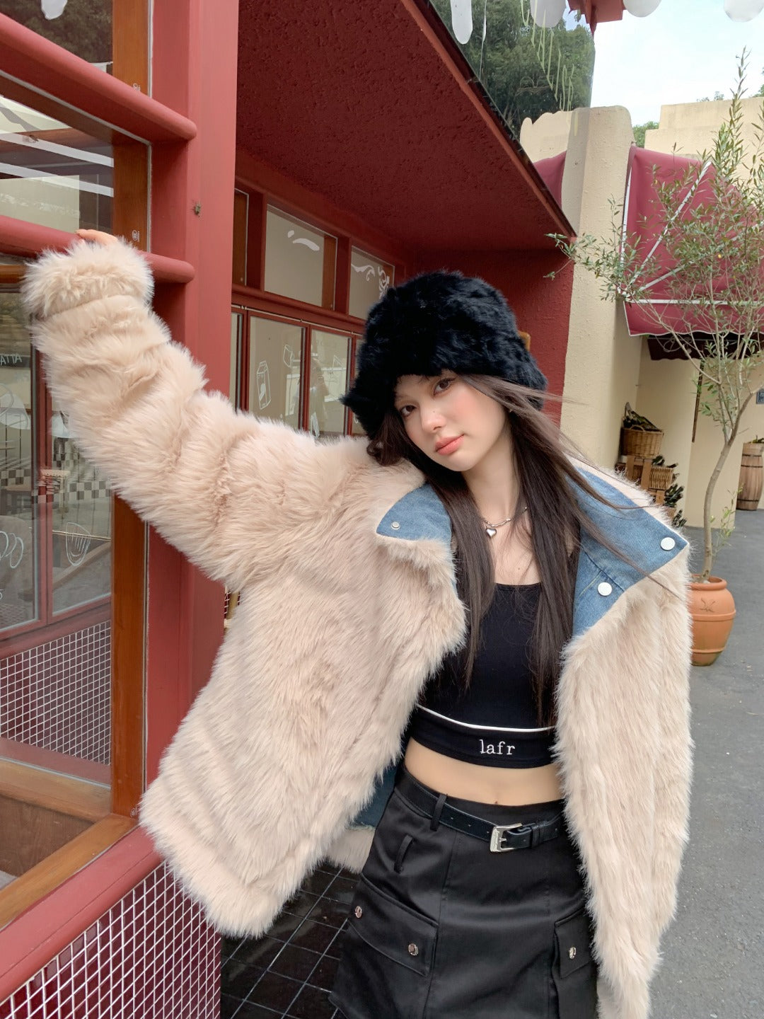 LAFREEDOM Doule Side Denim Jacket