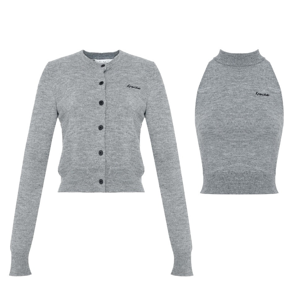 KROCHE Grey Knit Set(SEPARATE)