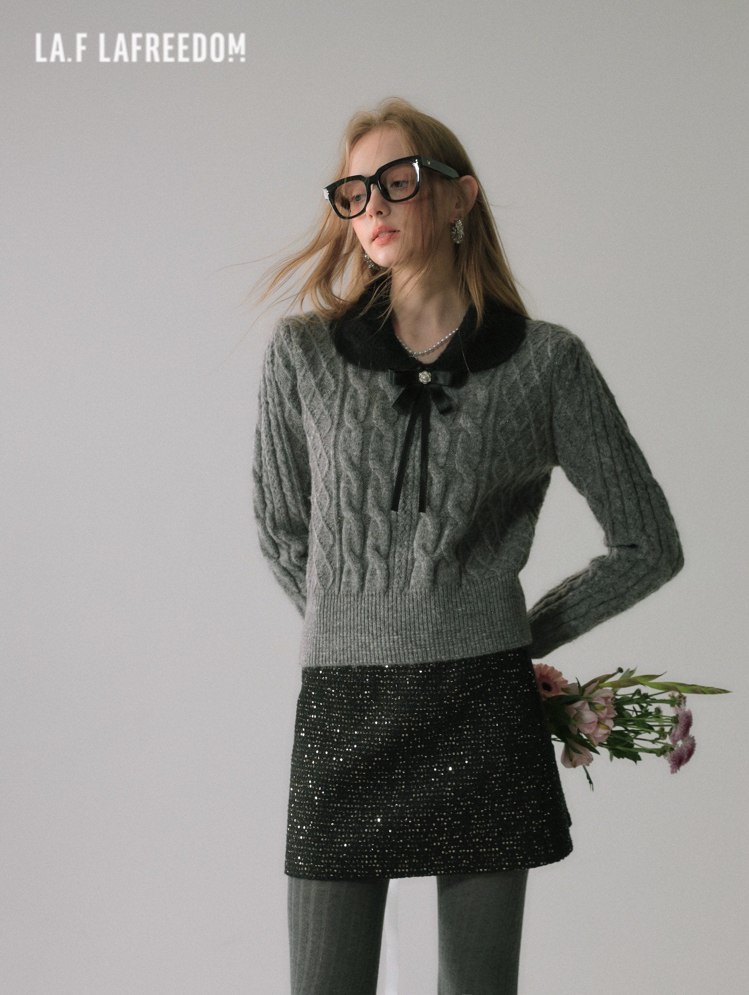 LAFREEDOM SALE Sweety Bow-Knot Sweater