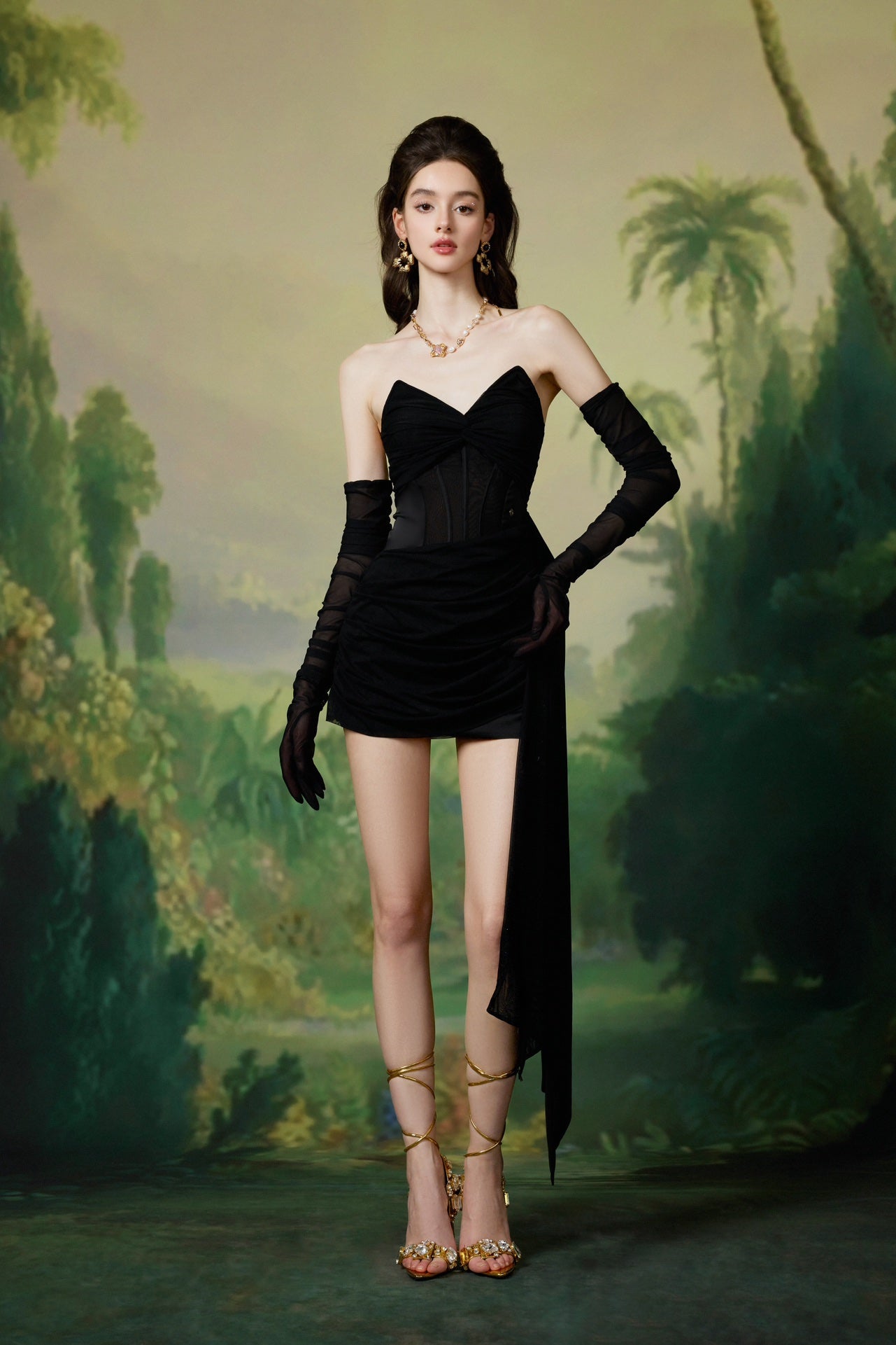 Sheerluck “TARA" Dress
