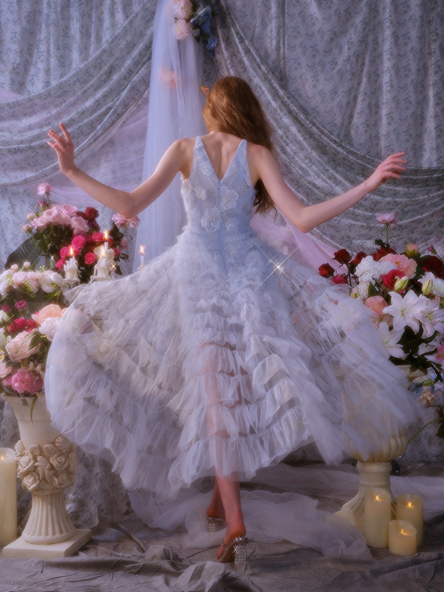 Wardrobes by chen Beaded Cake Dress