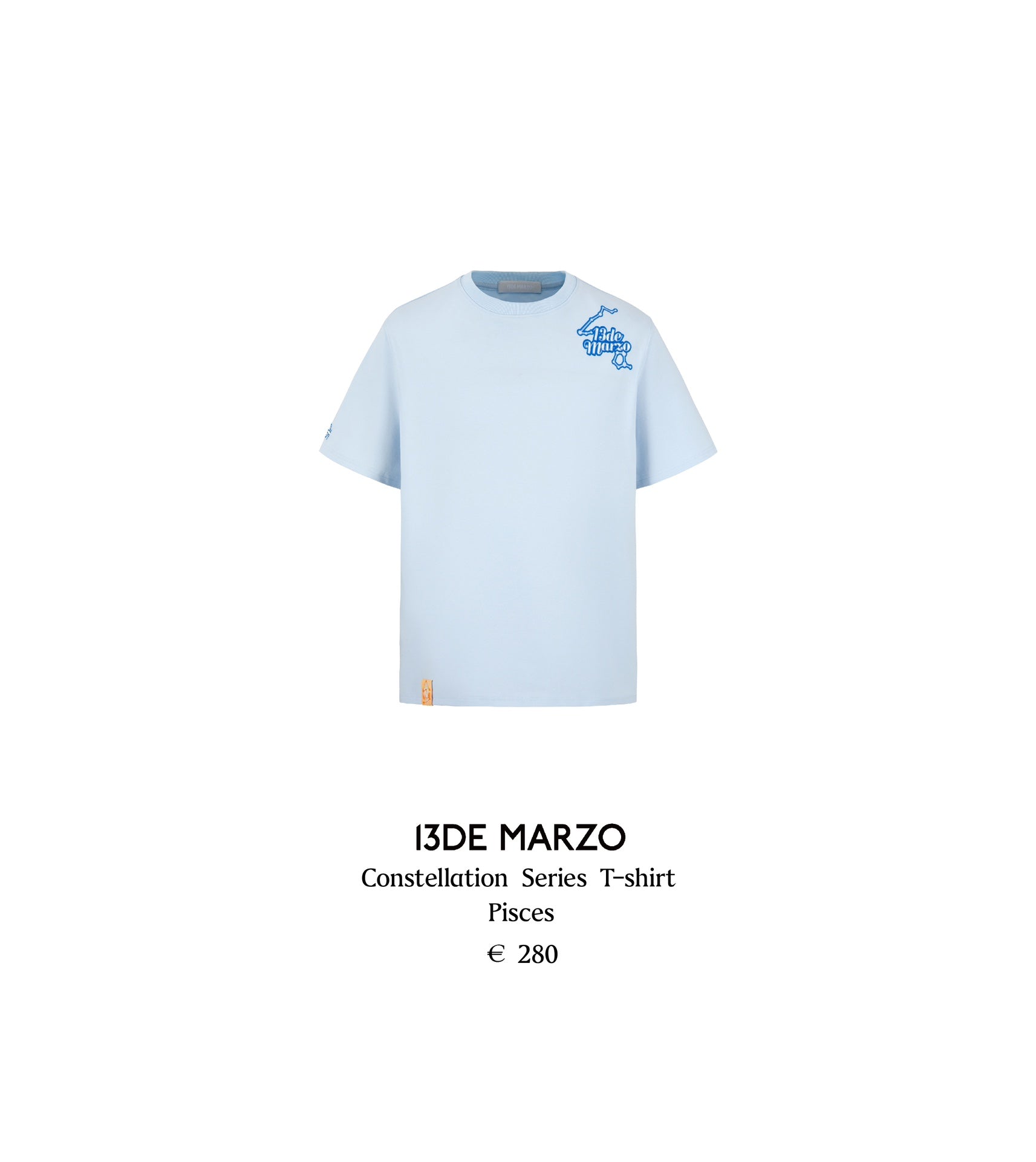 13DE MARZO Constellation Series T-shirt
