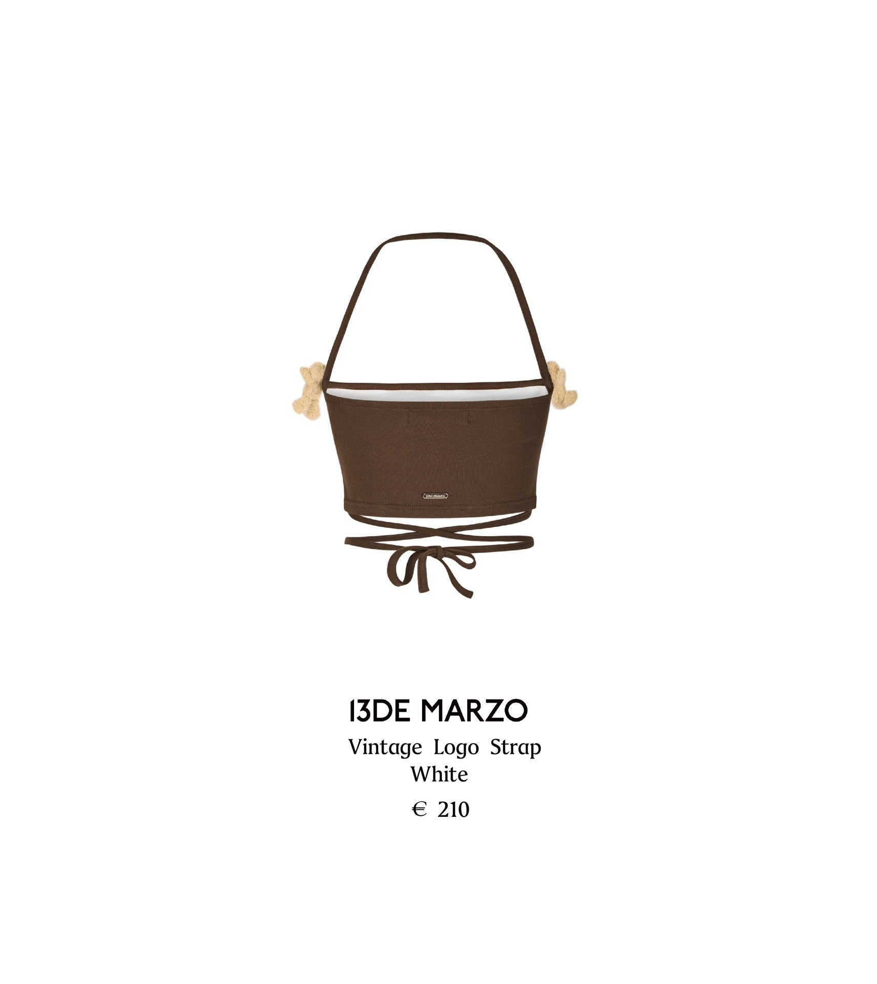 13DE MARZO Vintage Logo Strap Atrovirens