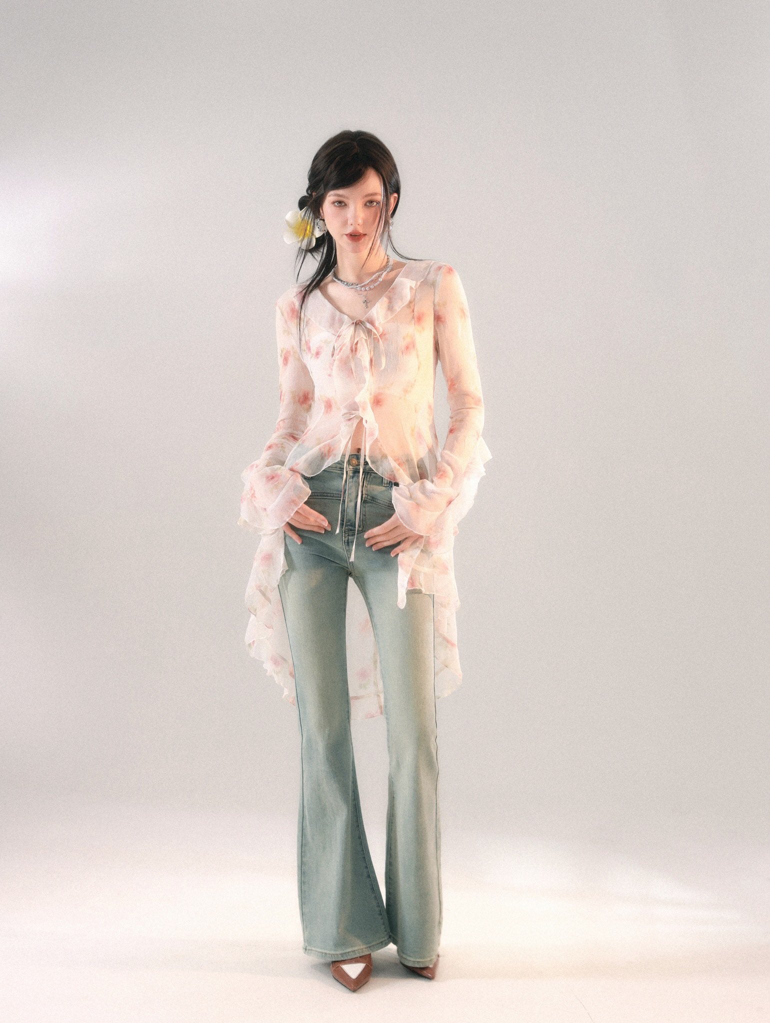 LA FREEDOM "FLORA" Cardigan(2color)
