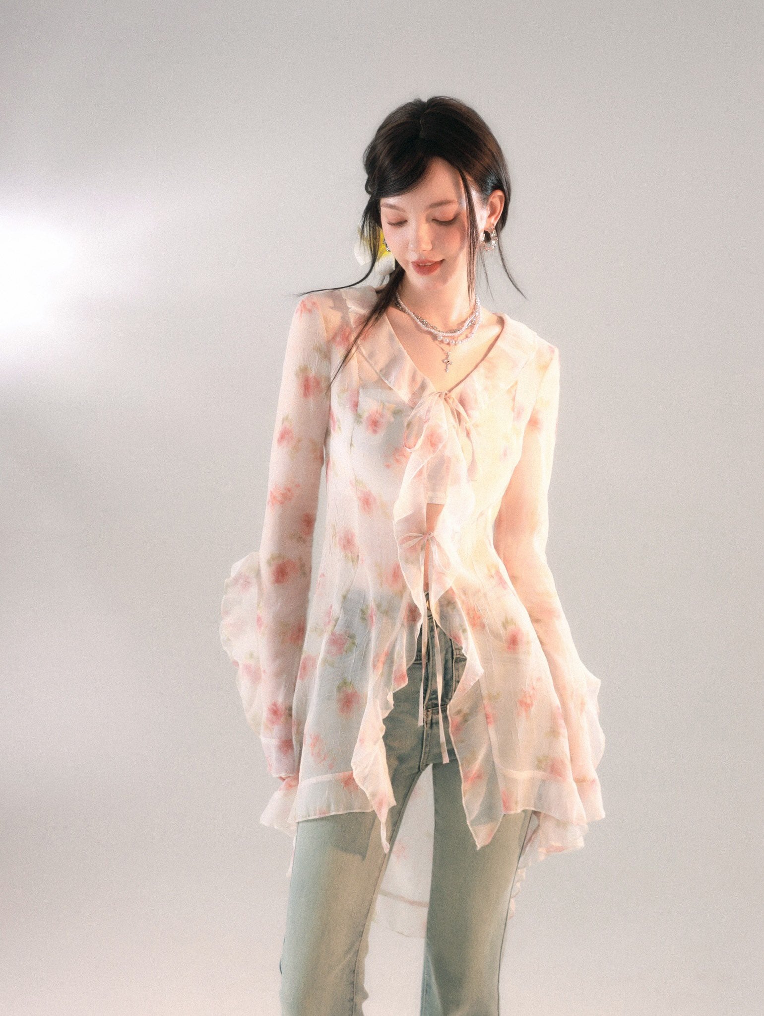 LA FREEDOM "FLORA" Cardigan(2color)