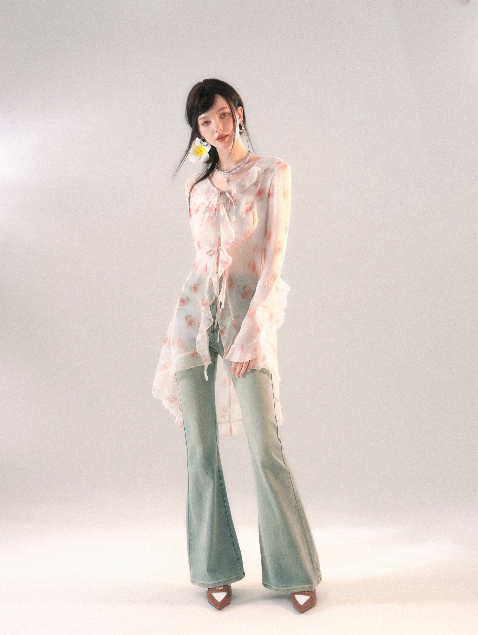 LA FREEDOM "FLORA" Cardigan(2color)