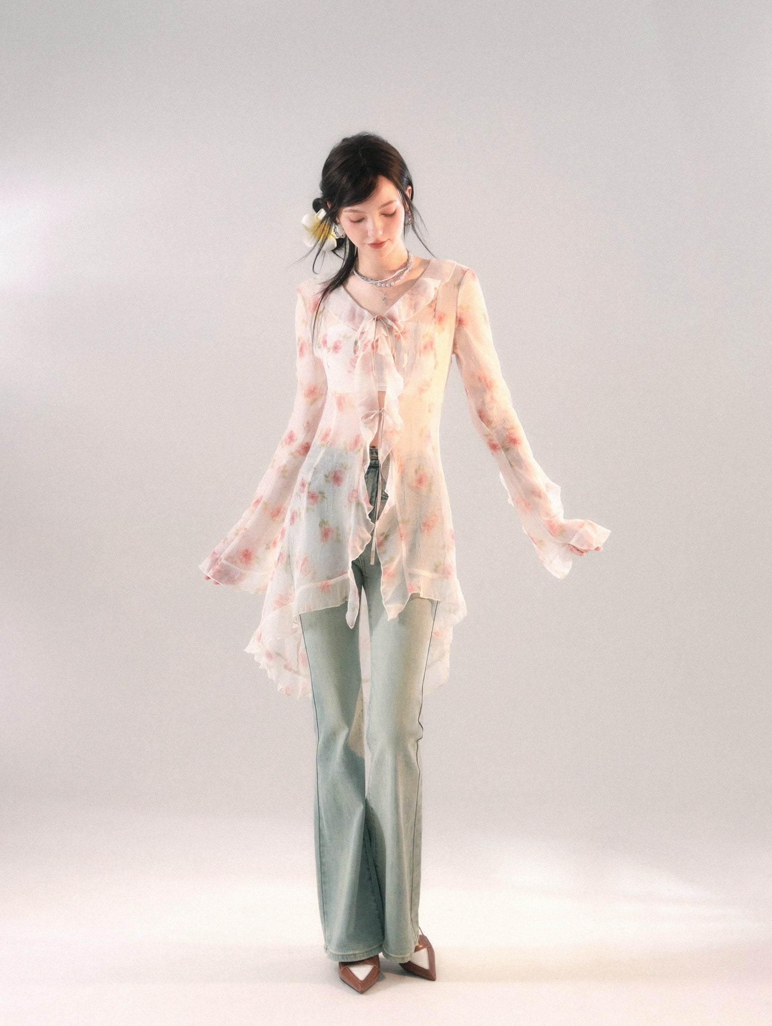 LA FREEDOM "FLORA" Cardigan(2color)