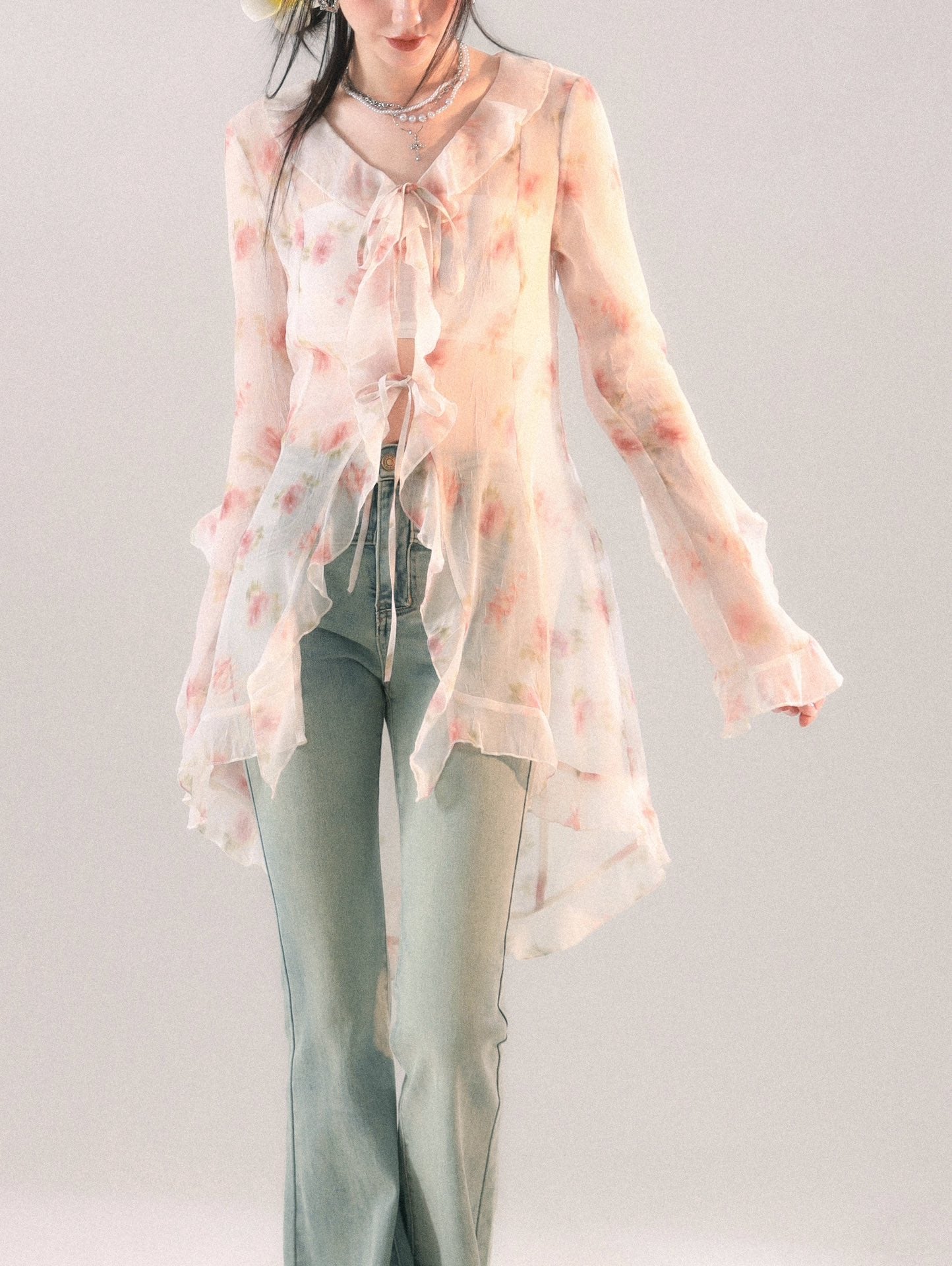 LA FREEDOM "FLORA" Cardigan(2color)
