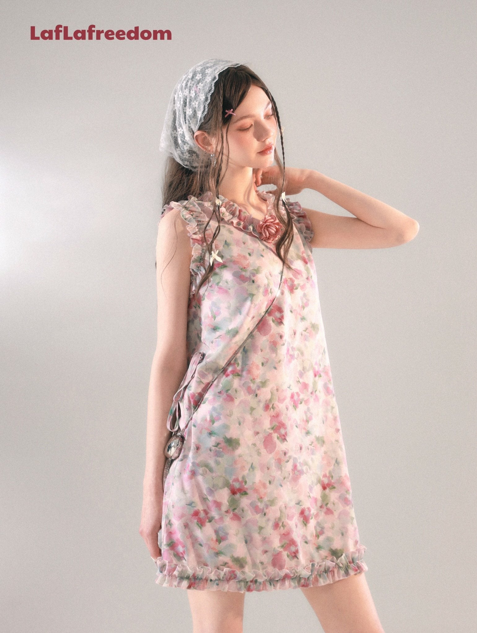 LA FREEDOM "FLORA" Mini Dress