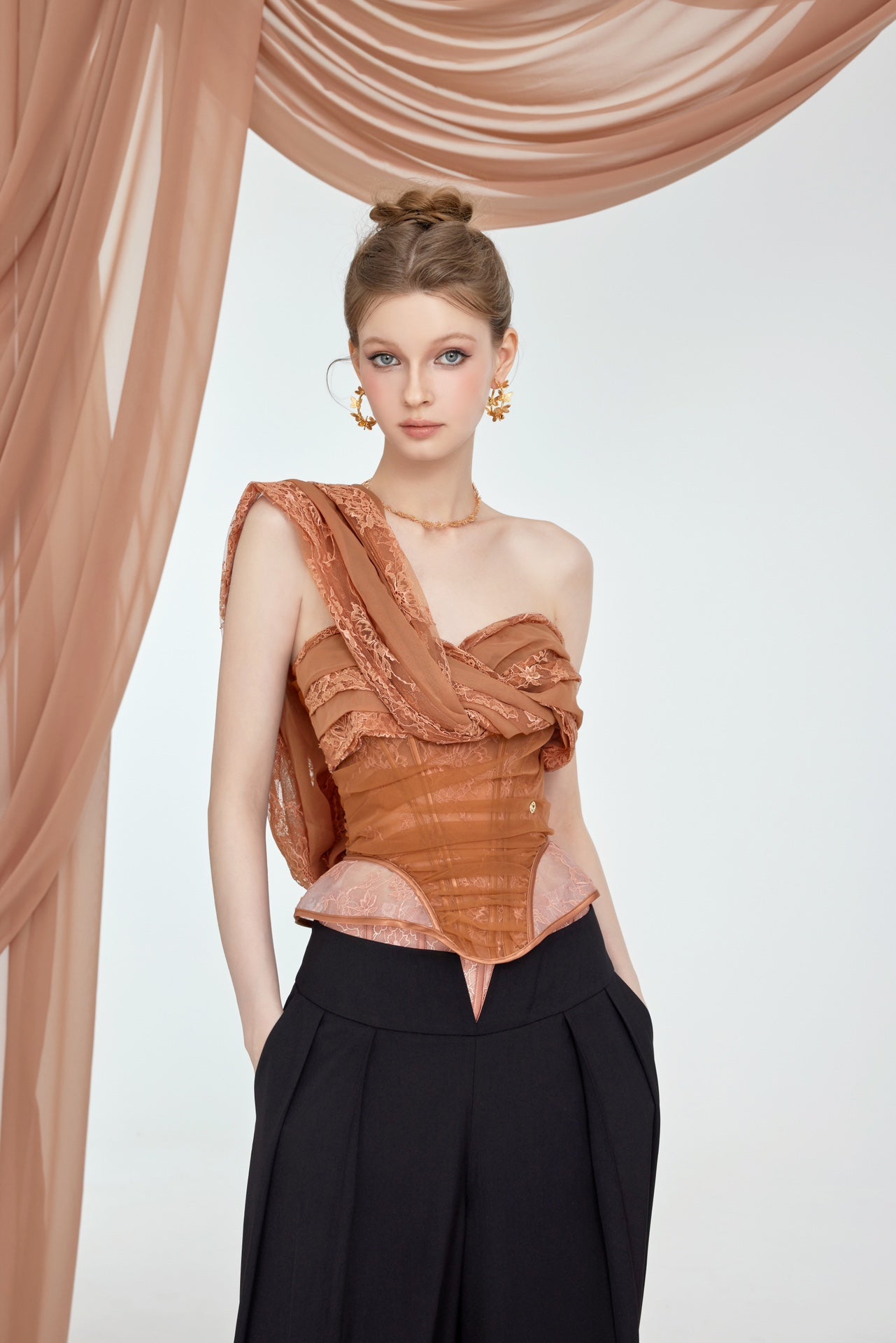 SheerLuck Mila Top(4color)