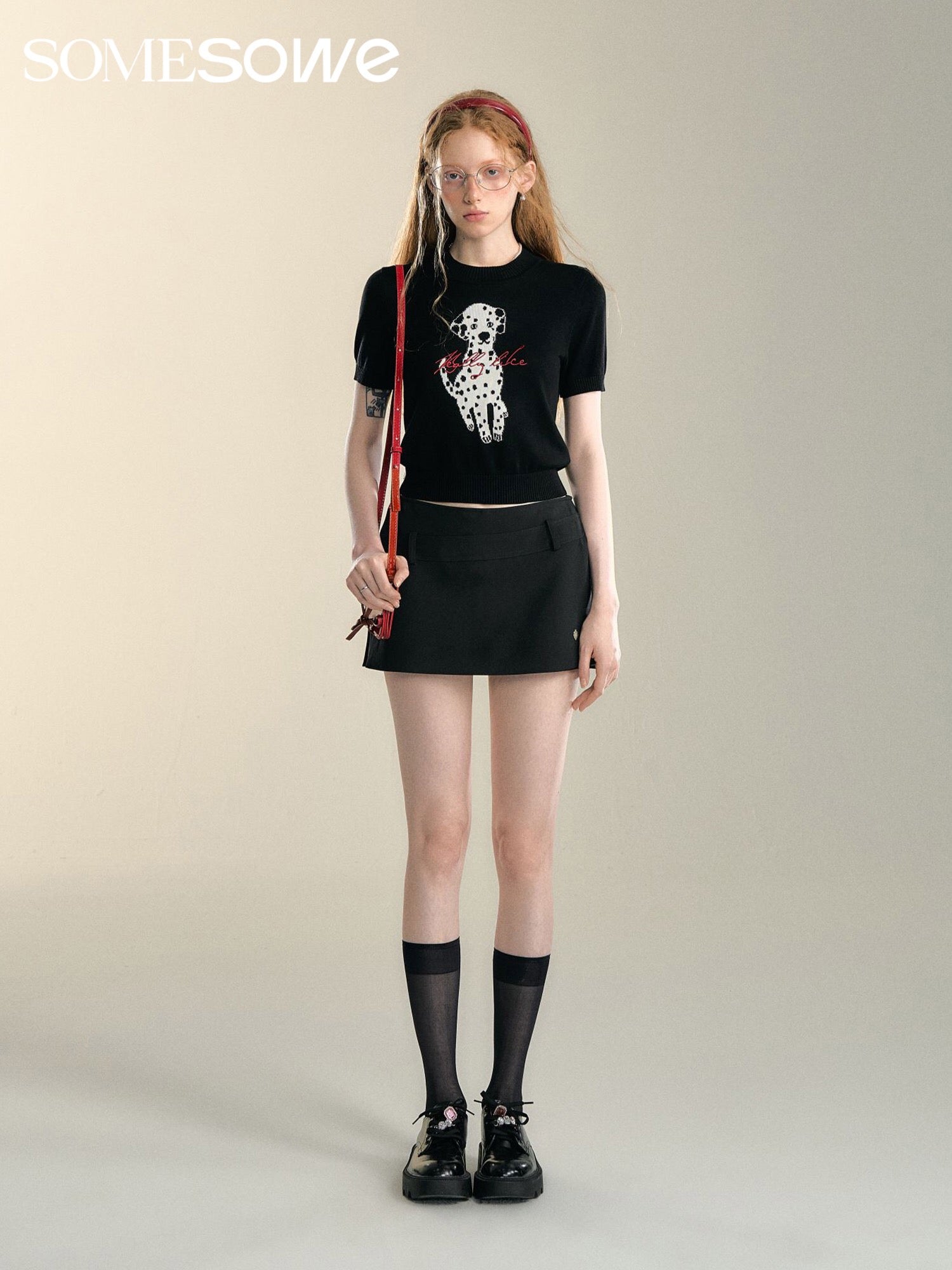 SOMESOWE Dalmatians Shirt(2color)