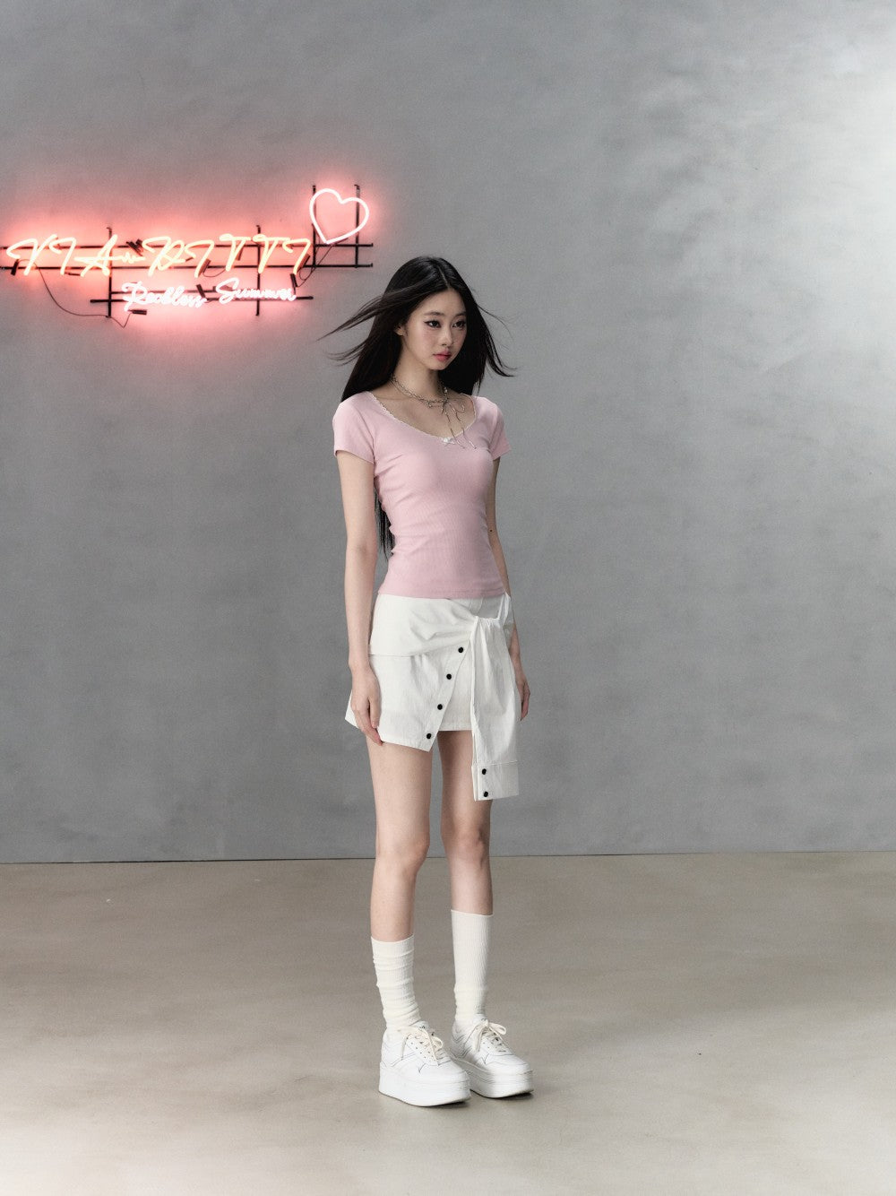 VIA PITTI Sale LACE BOW SHIRTS