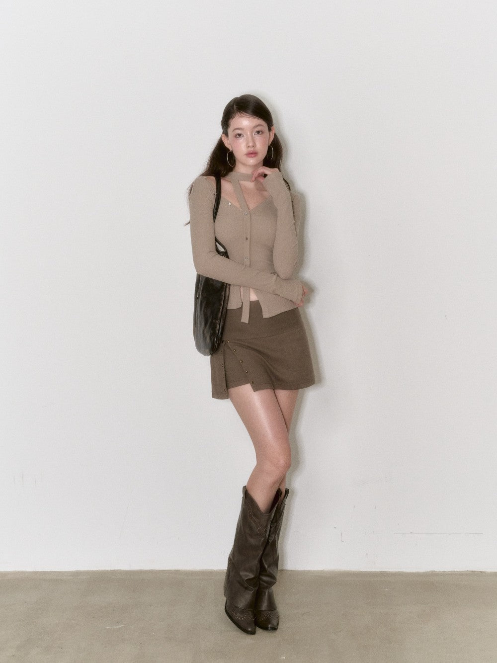 VIA PITTI Sale Ribbon Knit Top