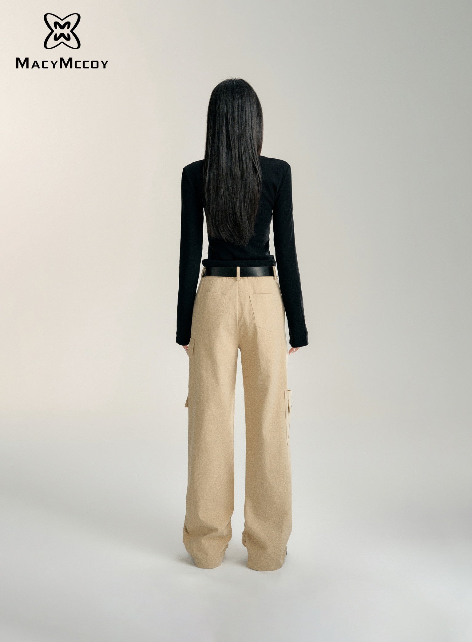 MacyMccoy High Waist Cargo Pants