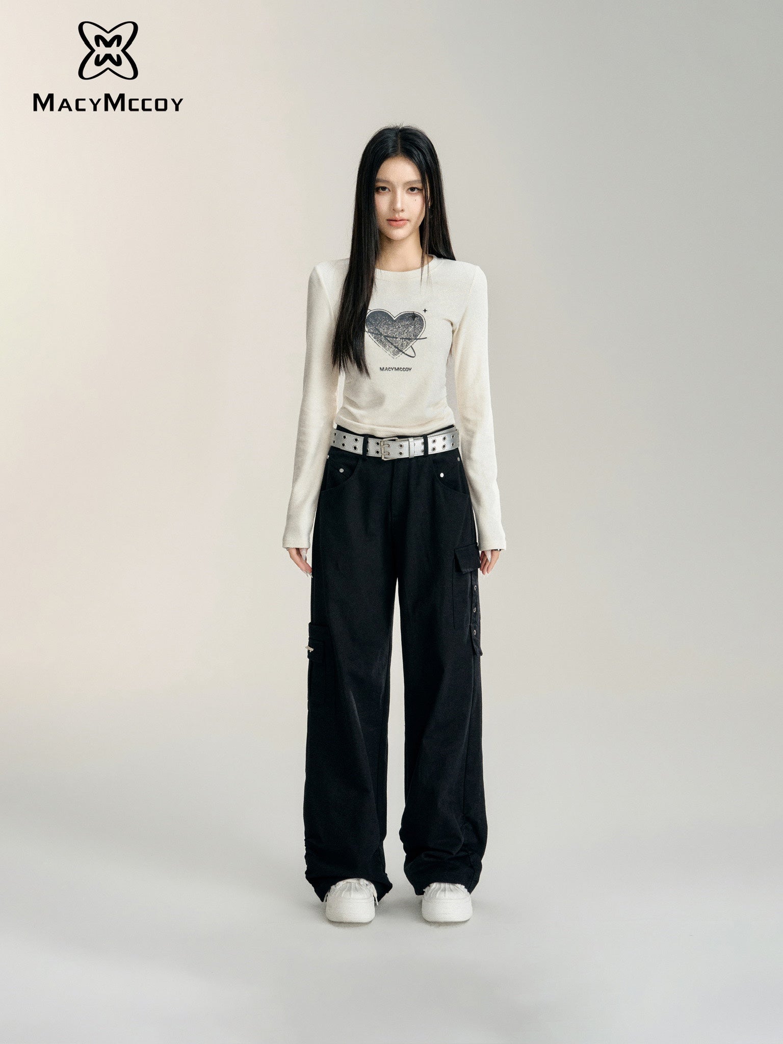 MacyMccoy High Waist Cargo Pants