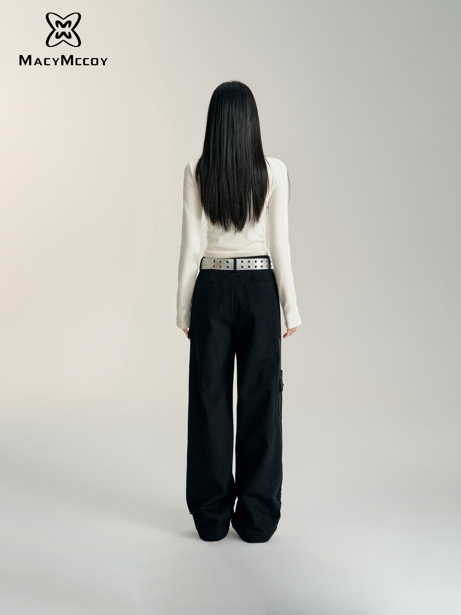 MacyMccoy High Waist Cargo Pants