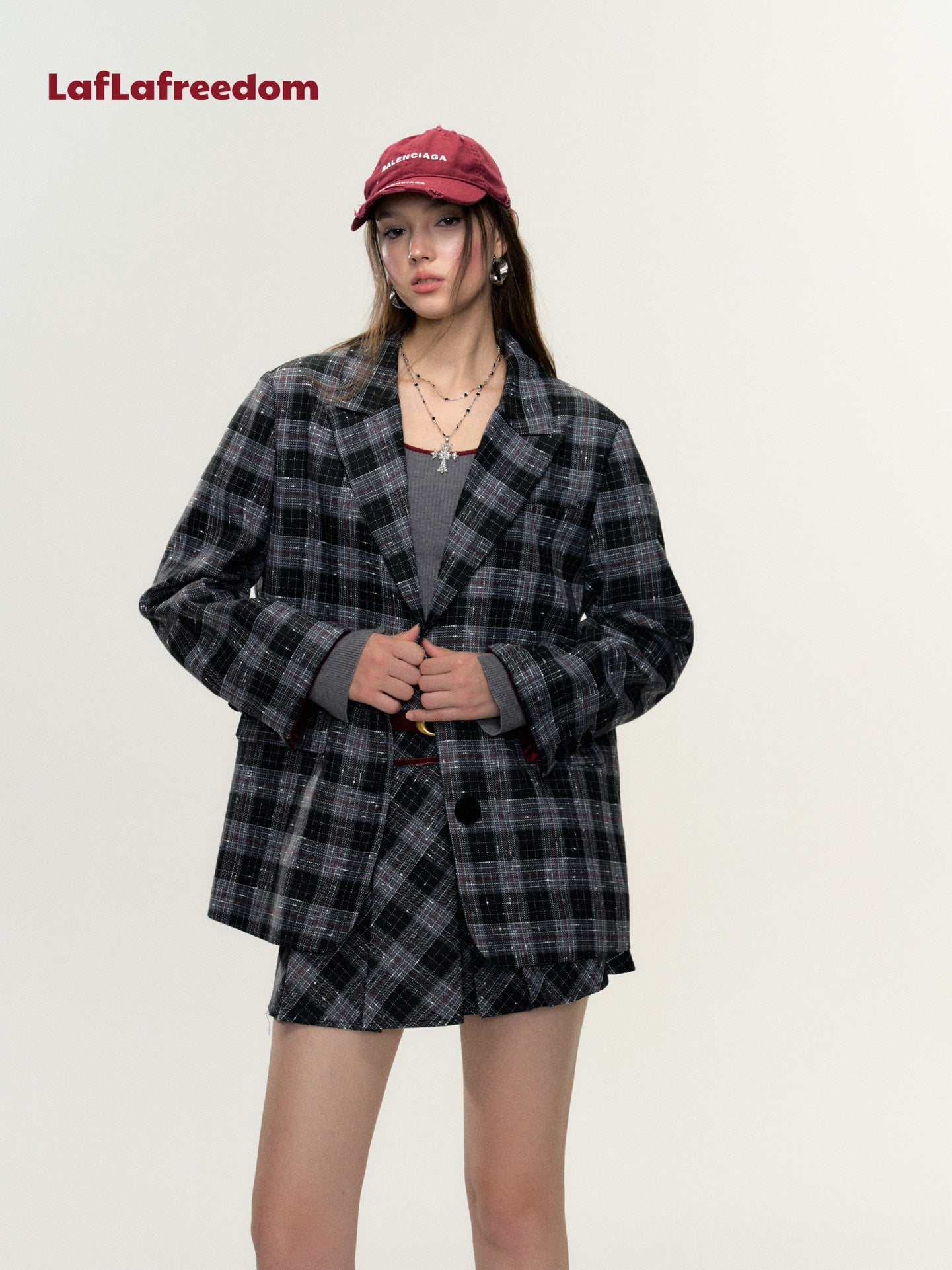 Lafreedom SALE Grid Contrast Set(SEPERATE)