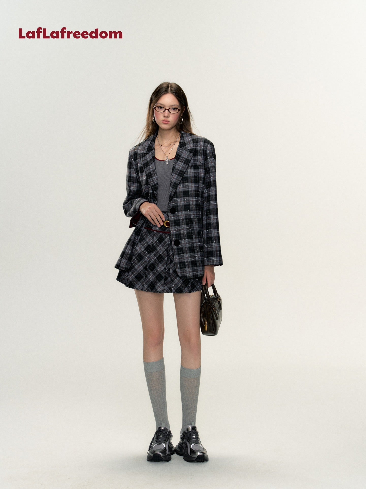 Lafreedom SALE Grid Contrast Set(SEPERATE)