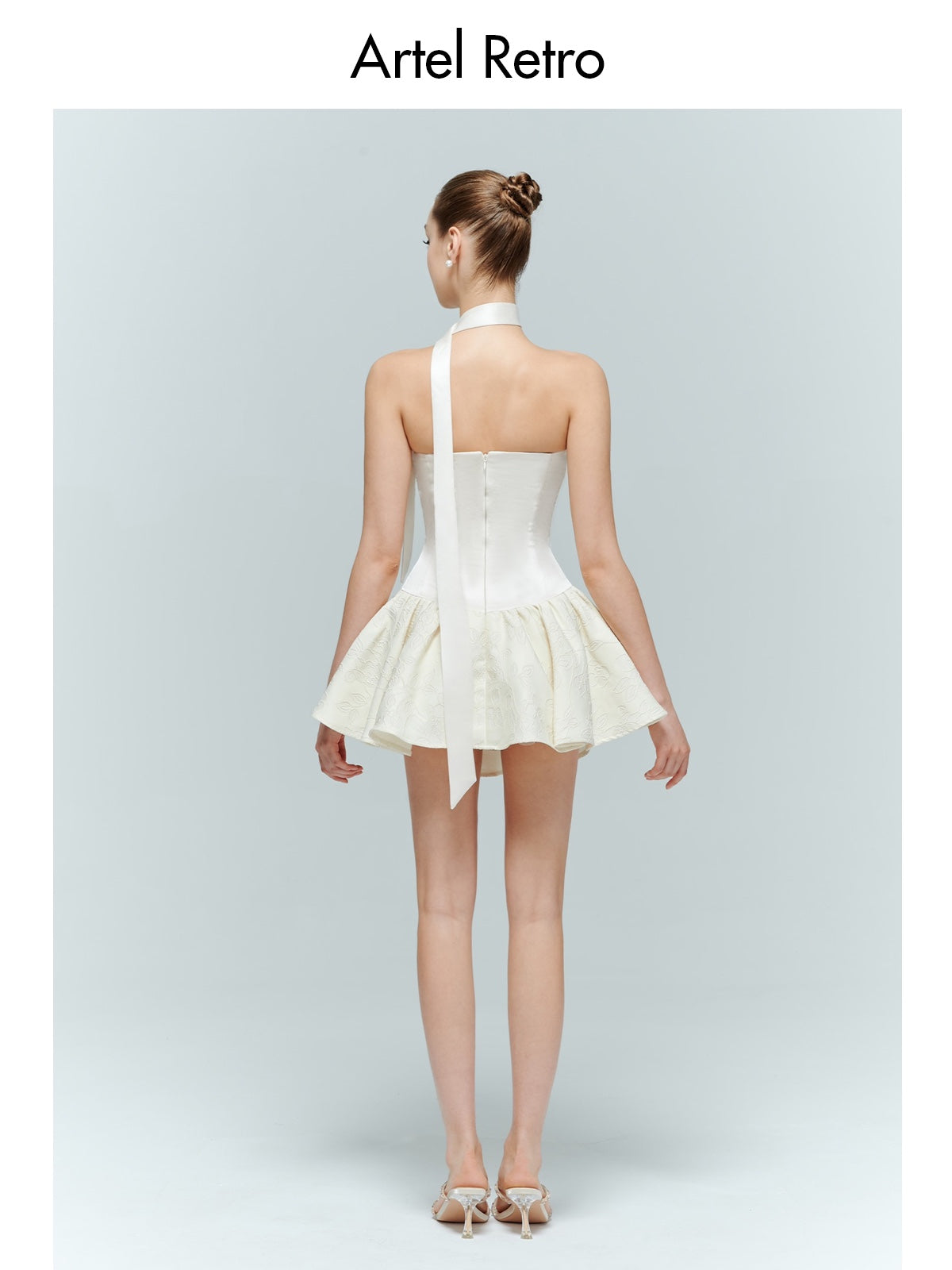 Artel Retro AR-24AW-D003 Strapless fishbone puffy skirt (2color)
