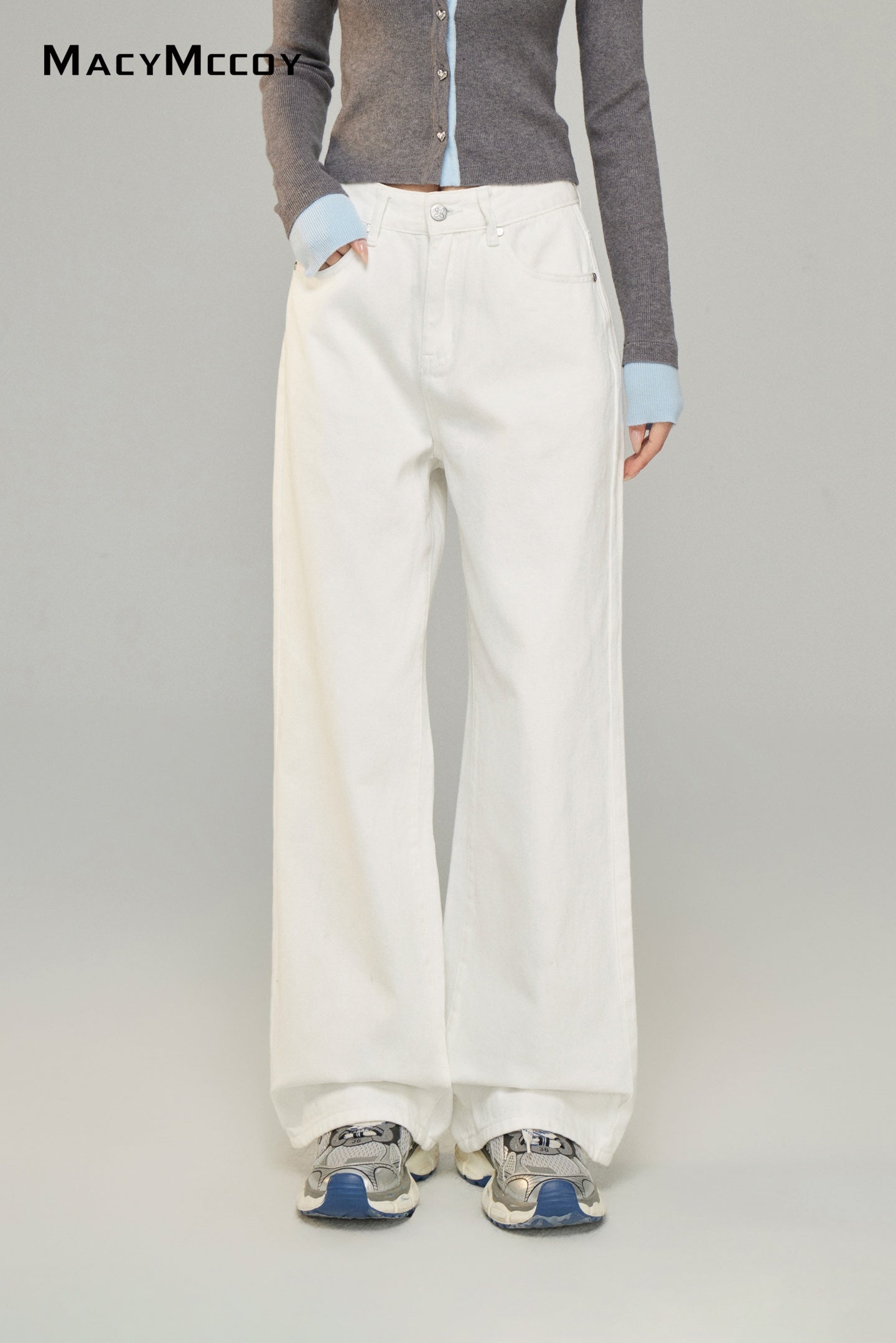 Macy Mccoy MMC2025007 Embroidered jeans (2color)