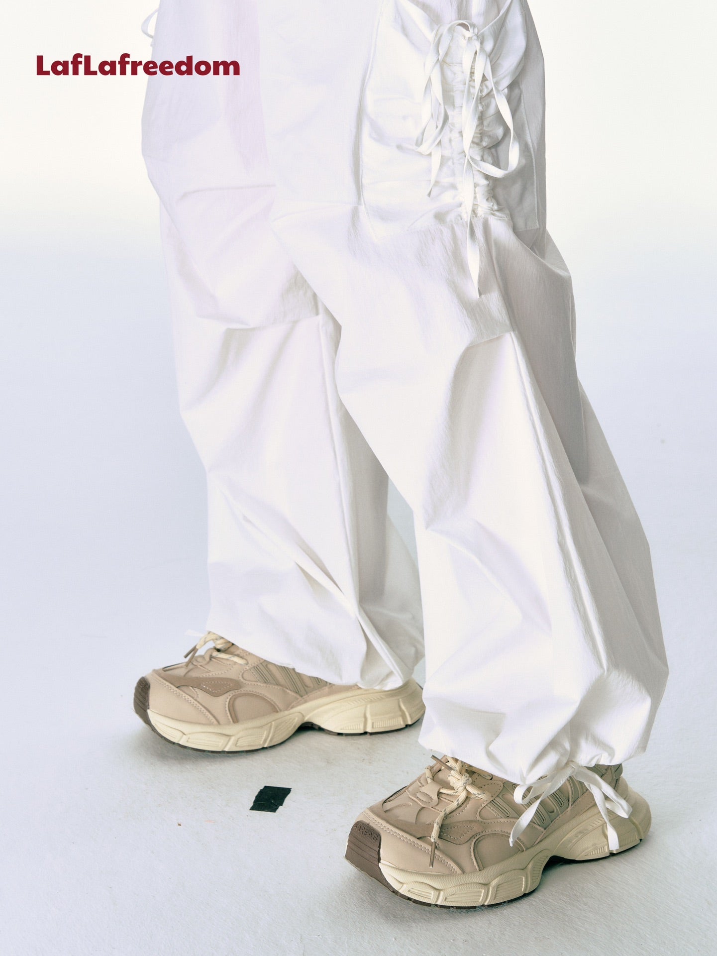 Lafreedom SALE LAF340522 Bow tie casual work pants
