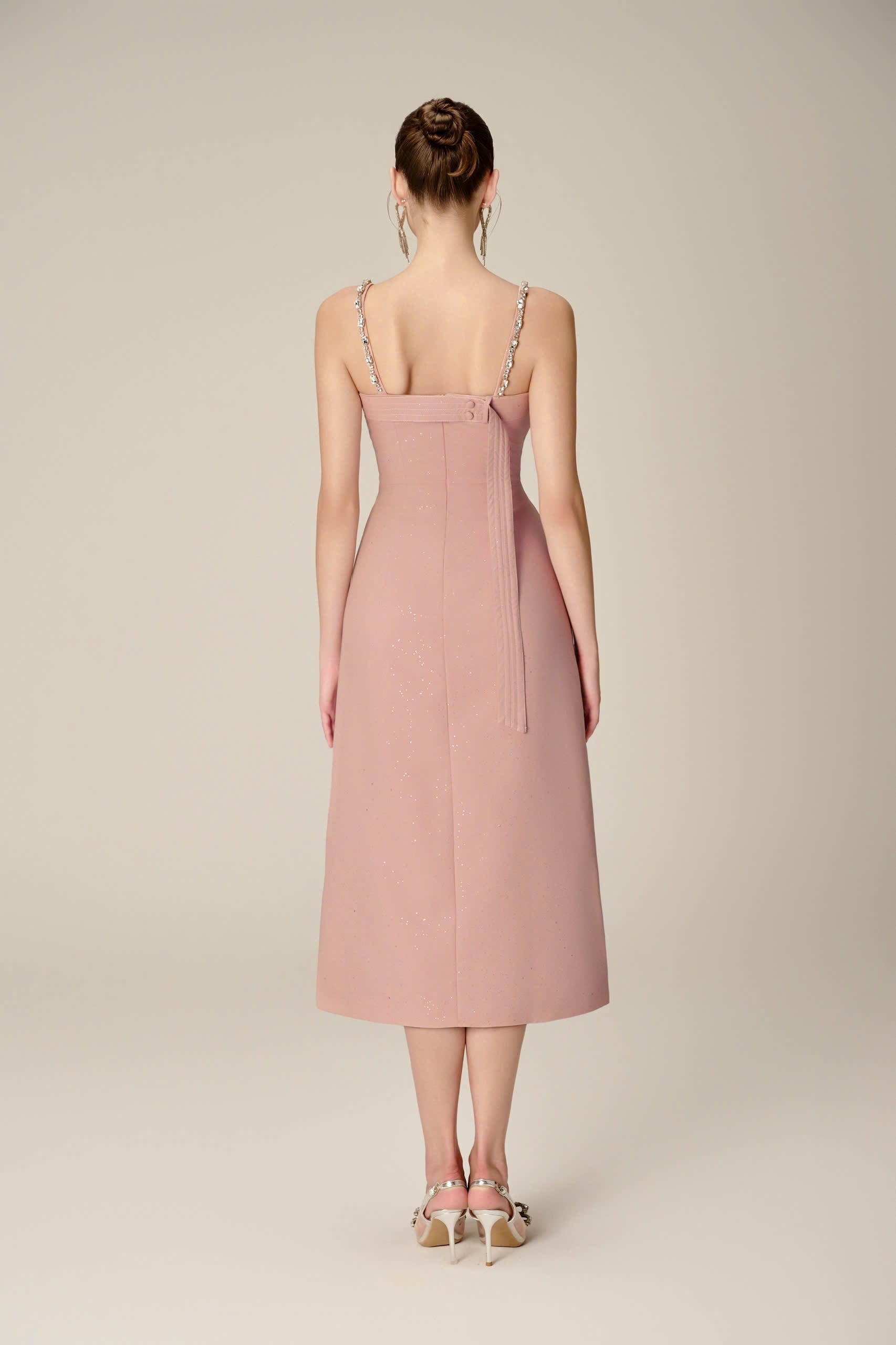 Nhat VY LESTIA DRESS – Pink Pastel